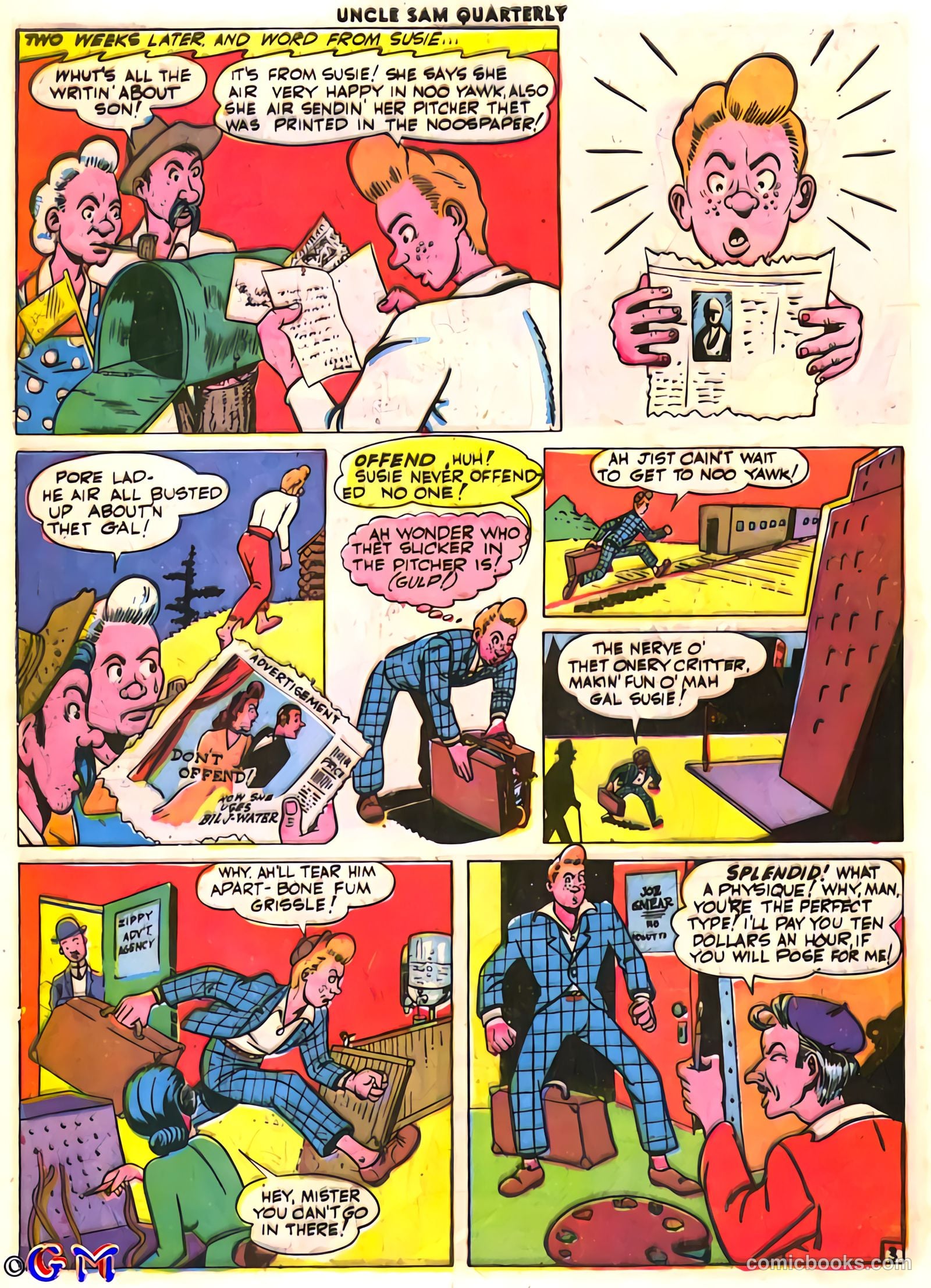 Uncle Sam Quarterly #8 (1943) — page 34 of 60