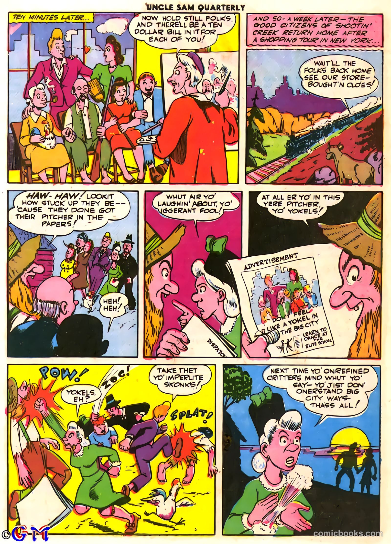Uncle Sam Quarterly #8 (1943) — page 37 of 60