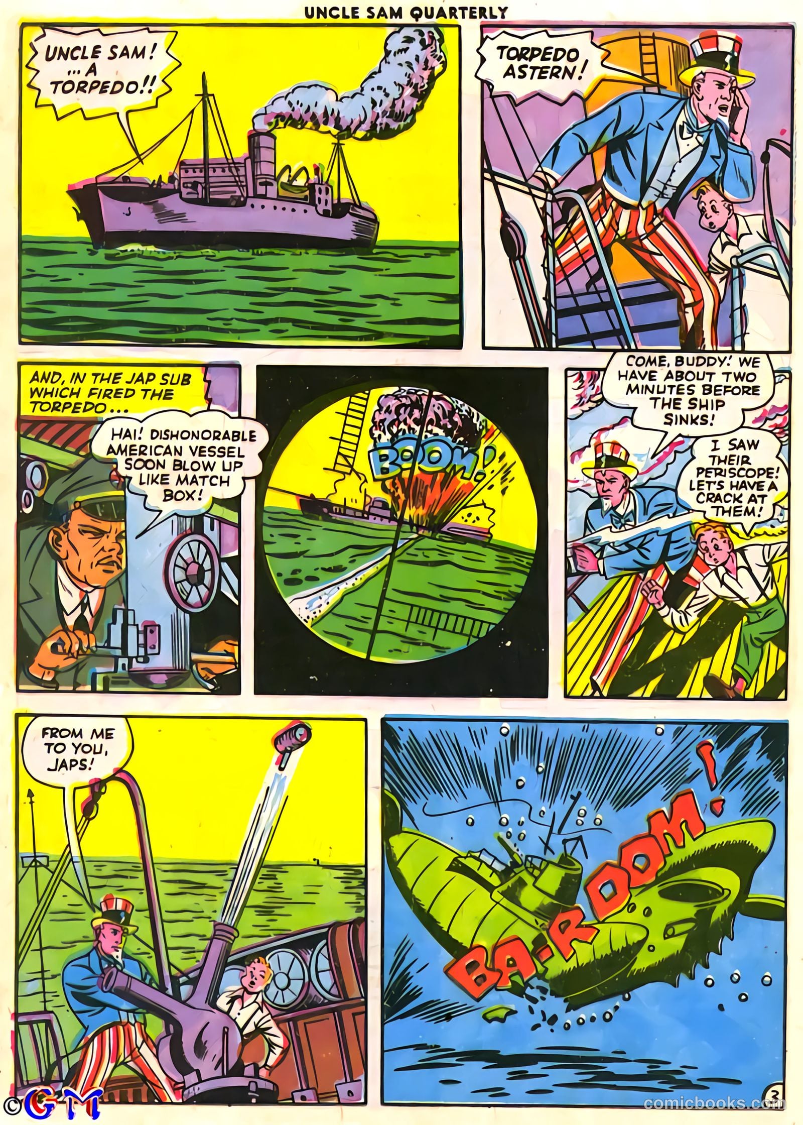Uncle Sam Quarterly #8 (1943) — page 52 of 60