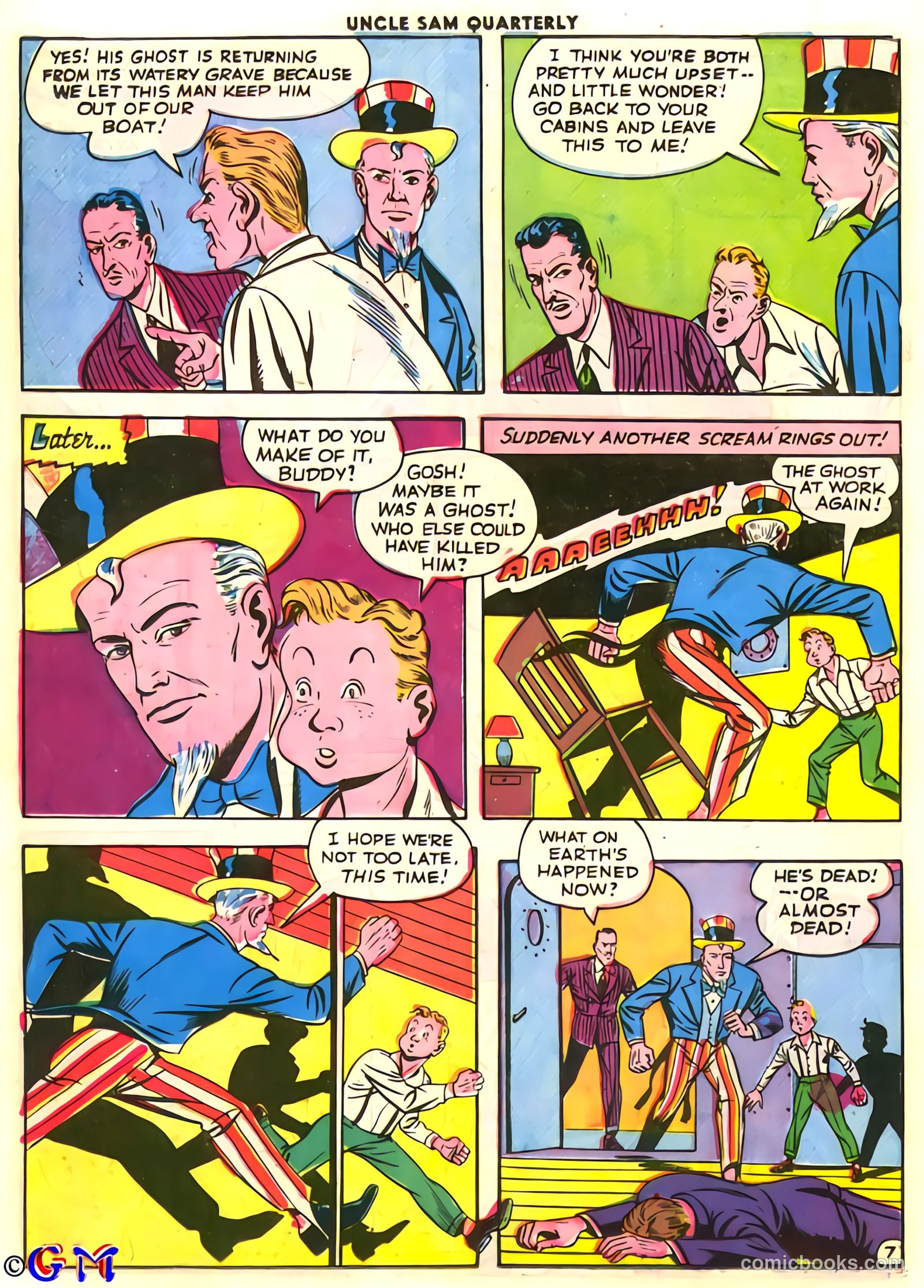Uncle Sam Quarterly #8 (1943) — page 56 of 60