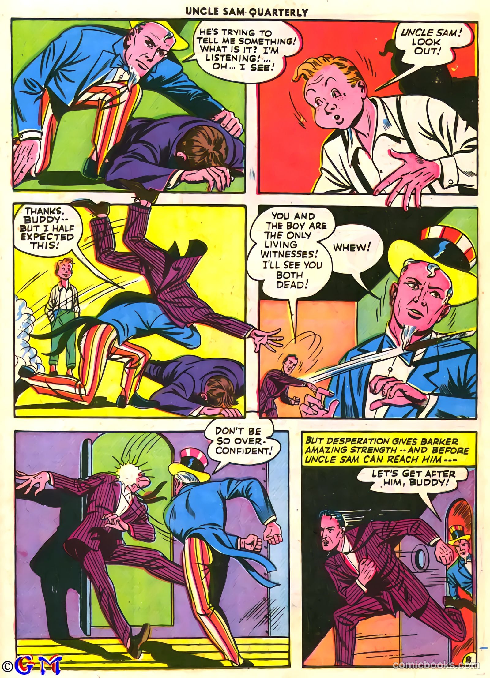 Uncle Sam Quarterly #8 (1943) — page 57 of 60