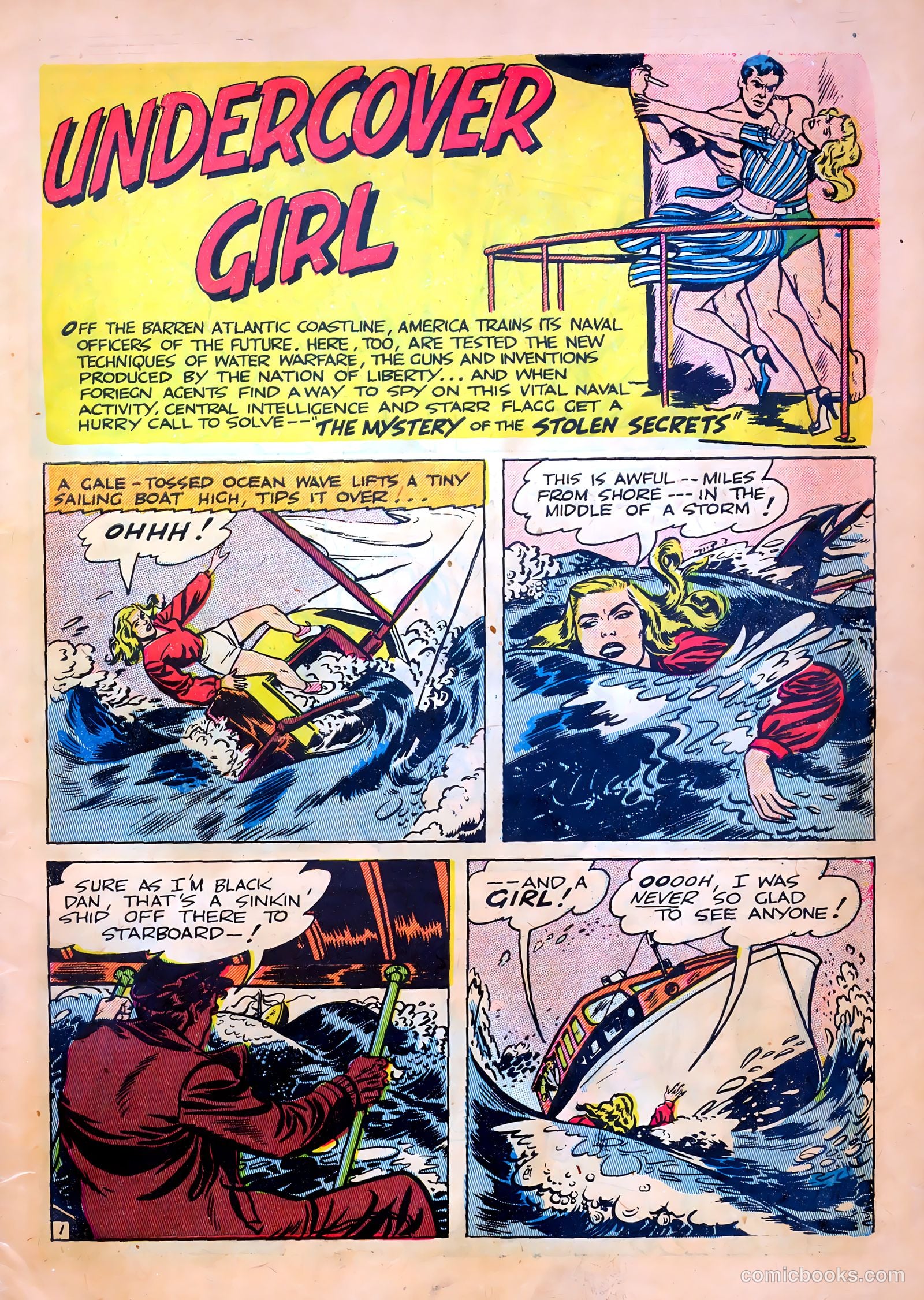 Undercover #5 (1952) — page 3 of 36