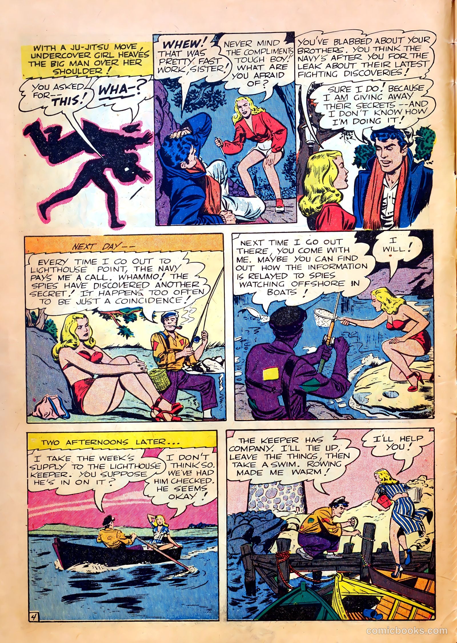 Undercover #5 (1952) — page 6 of 36