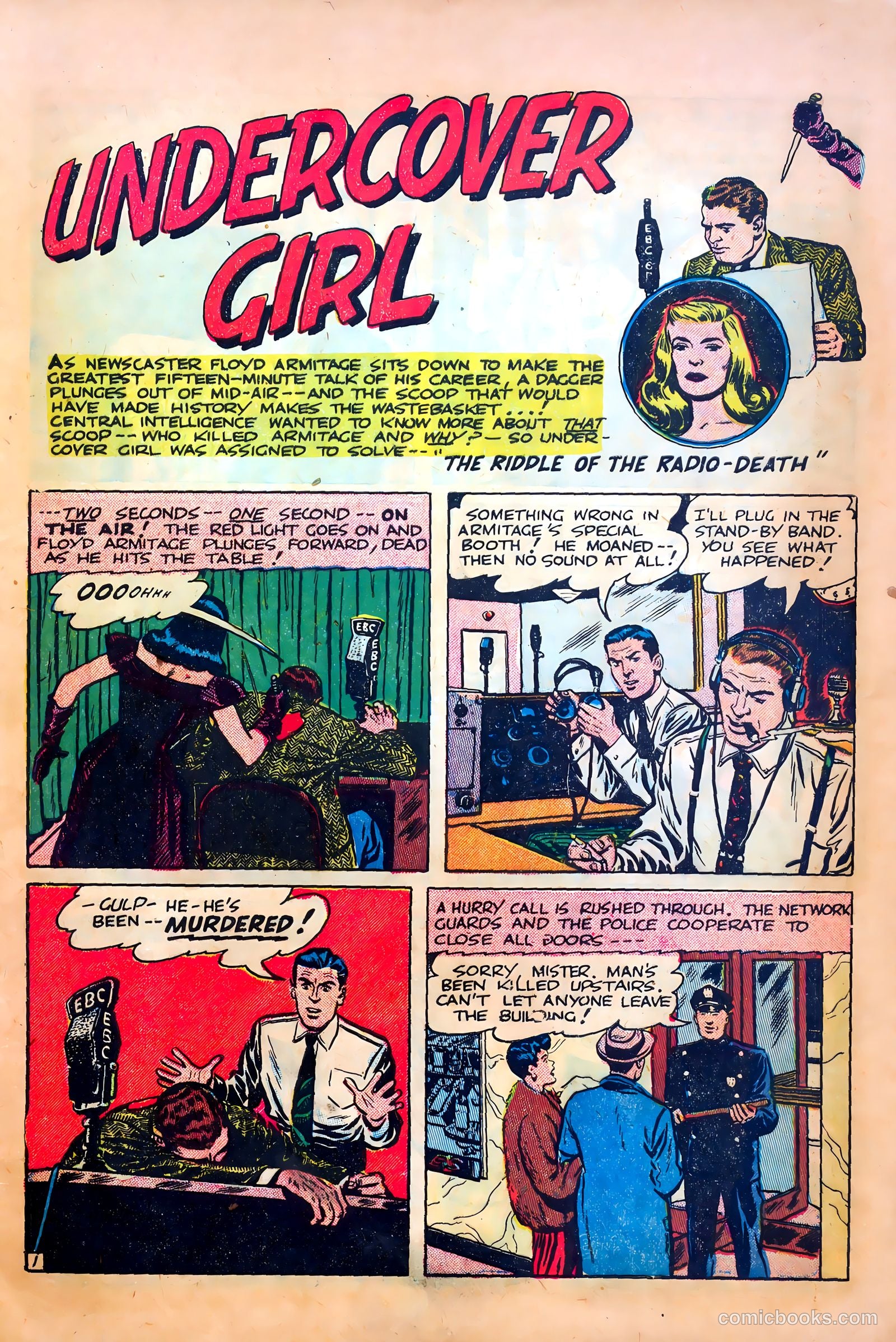 Undercover #5 (1952) — page 9 of 36
