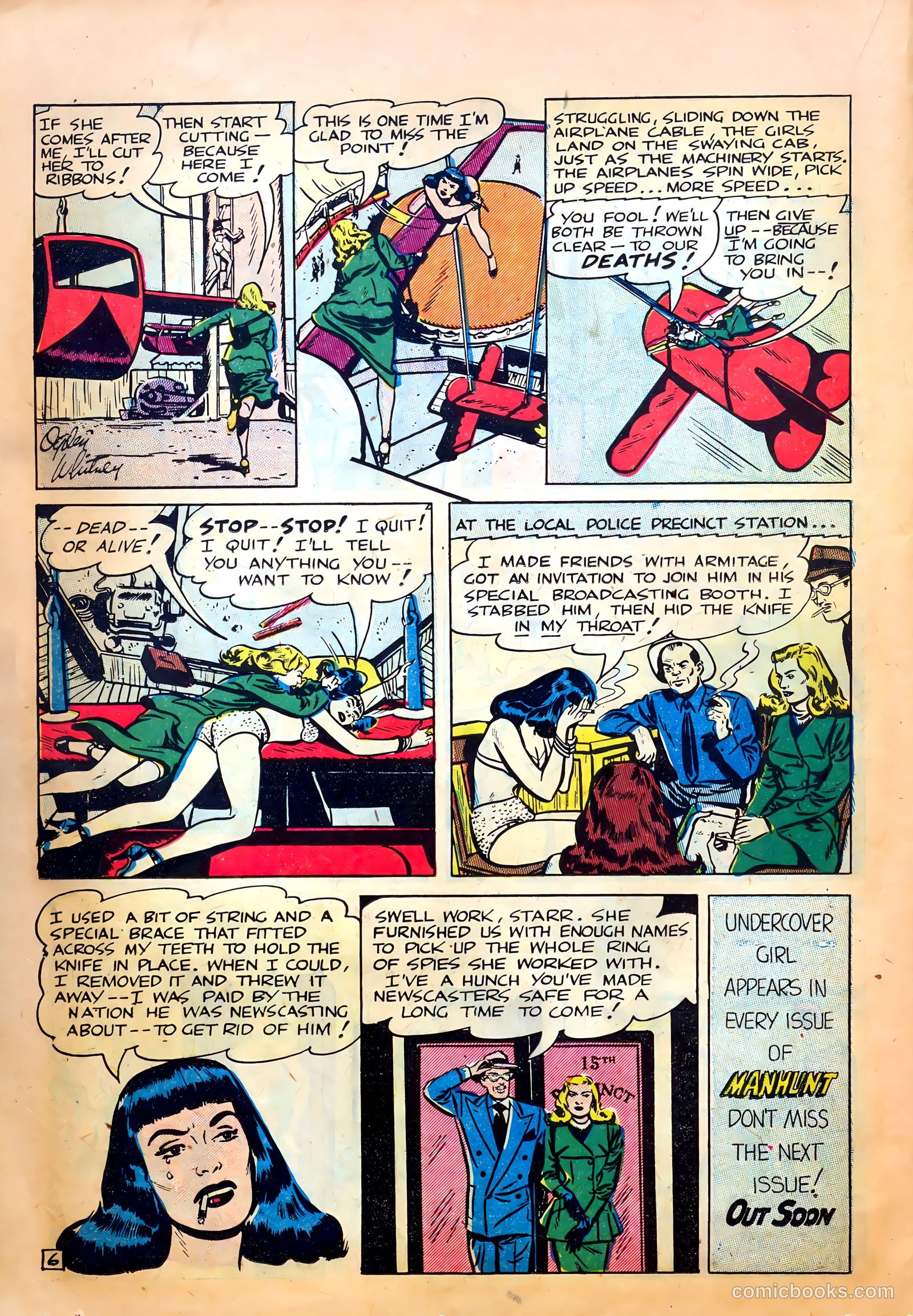 Undercover #5 (1952) — page 14 of 36