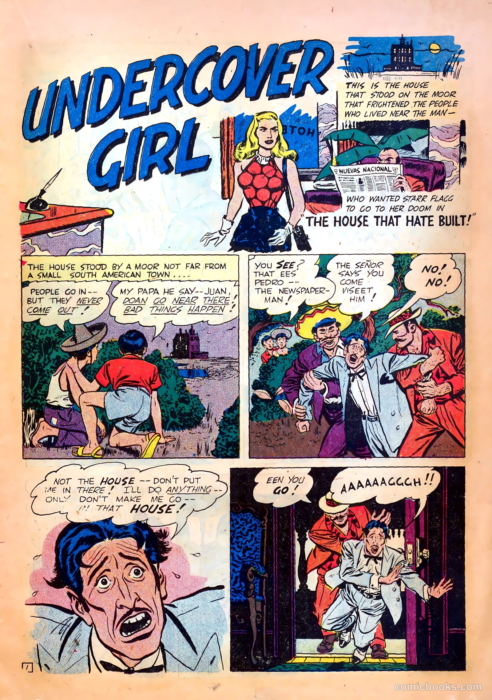Undercover #5 (1952) — page 15 of 36