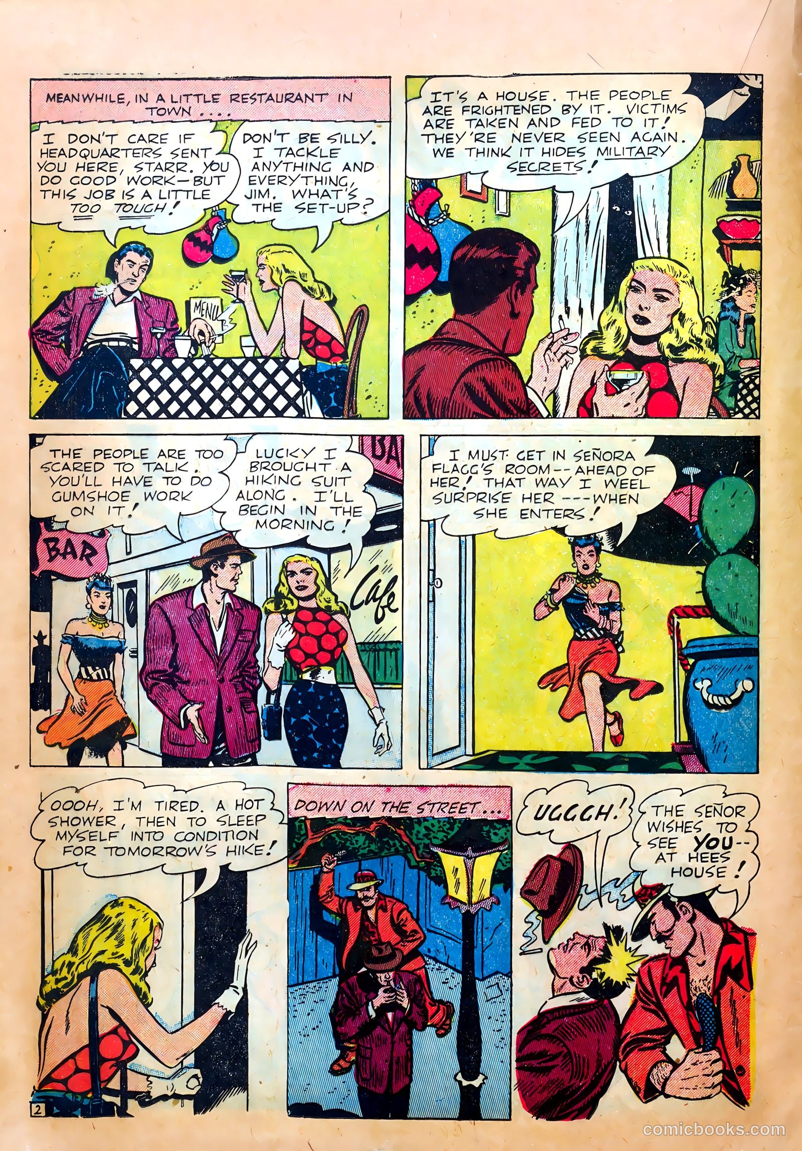 Undercover #5 (1952) — page 16 of 36
