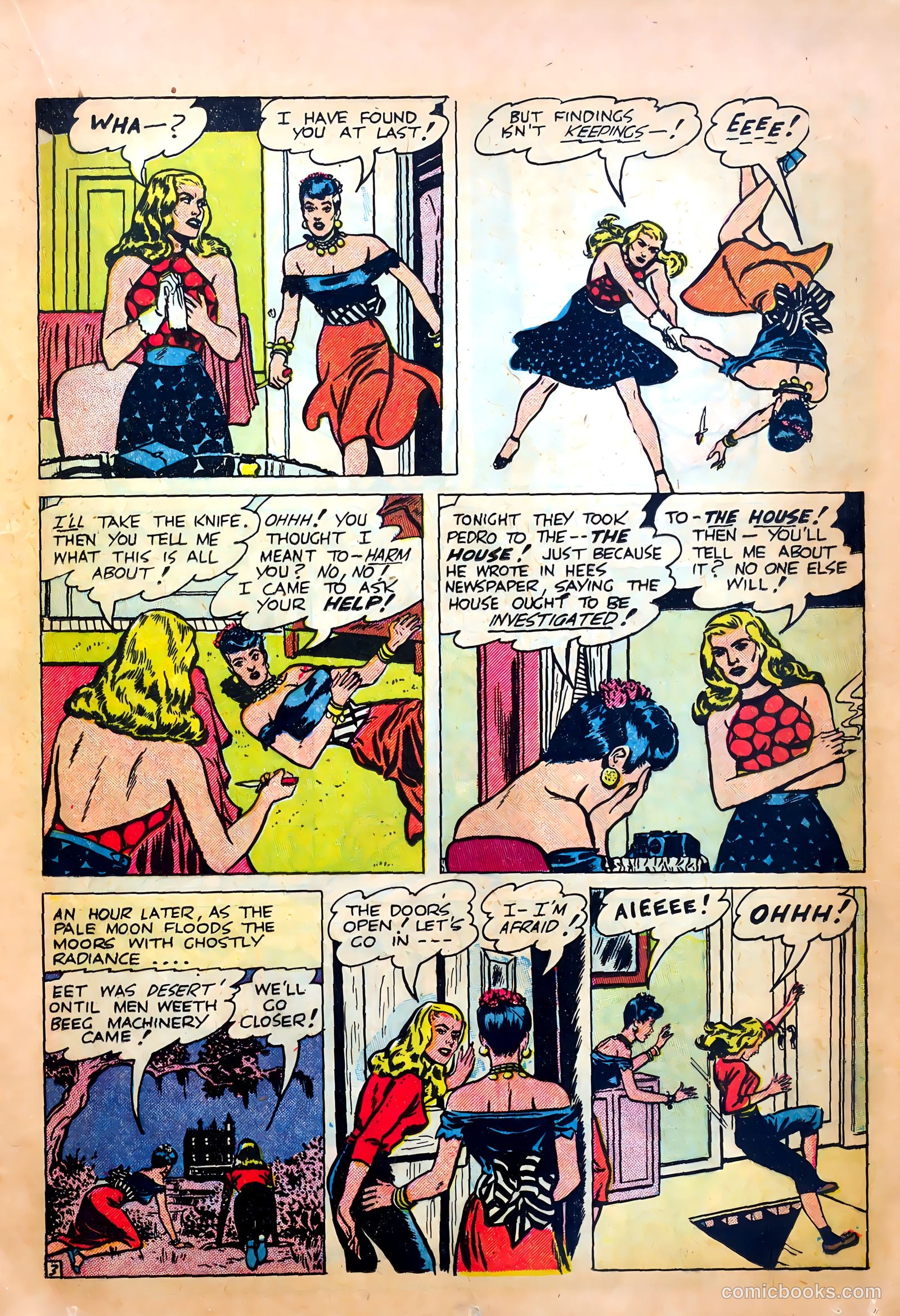 Undercover #5 (1952) — page 17 of 36
