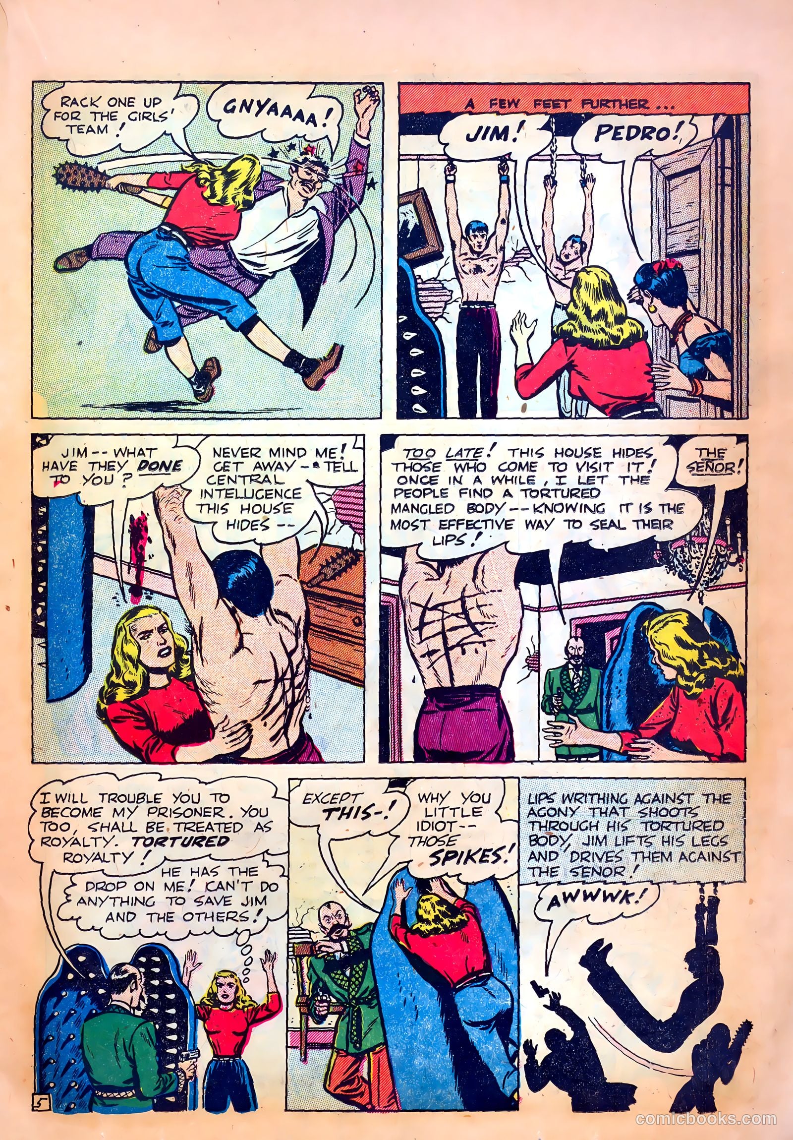 Undercover #5 (1952) — page 19 of 36