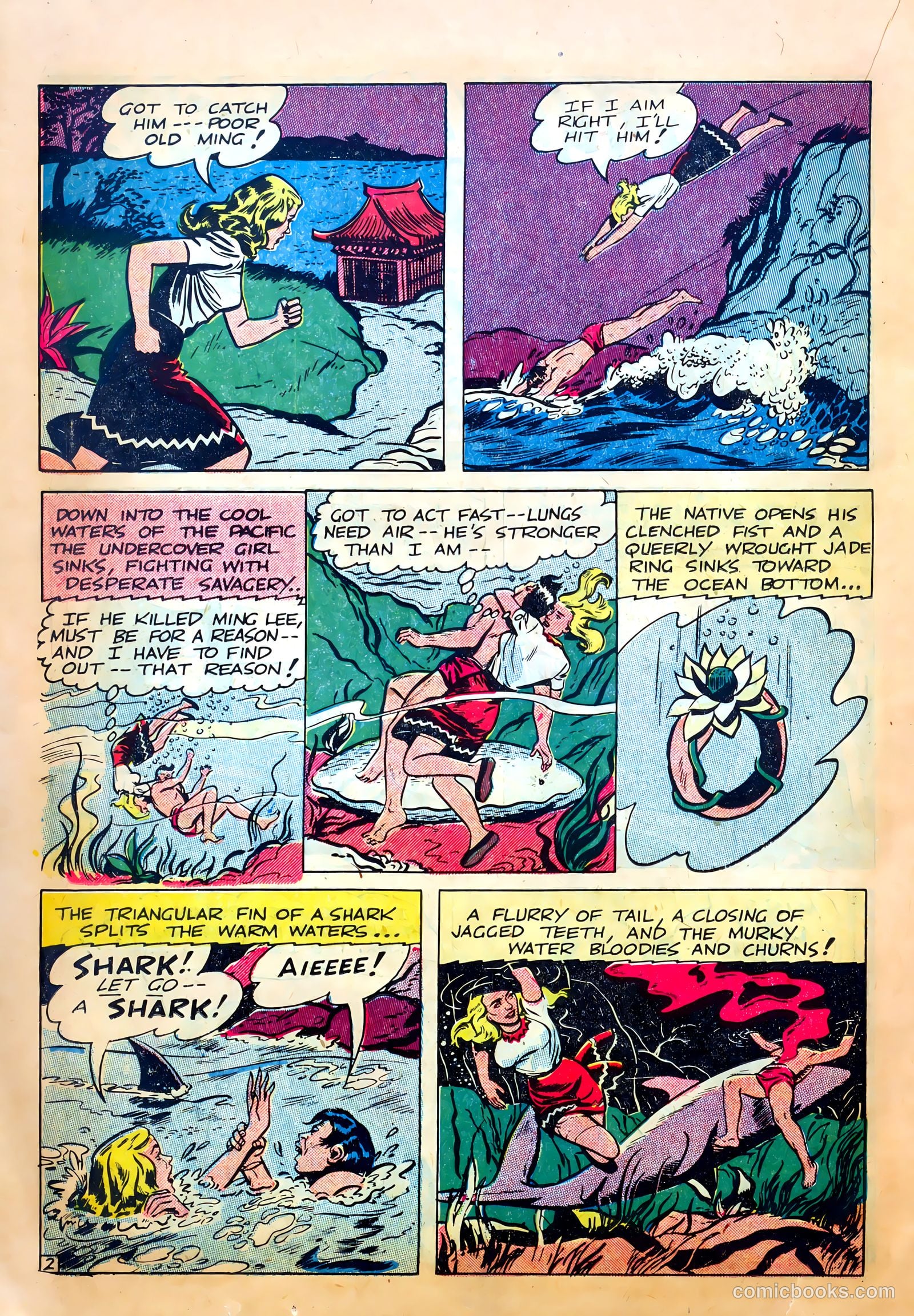 Undercover #5 (1952) — page 22 of 36