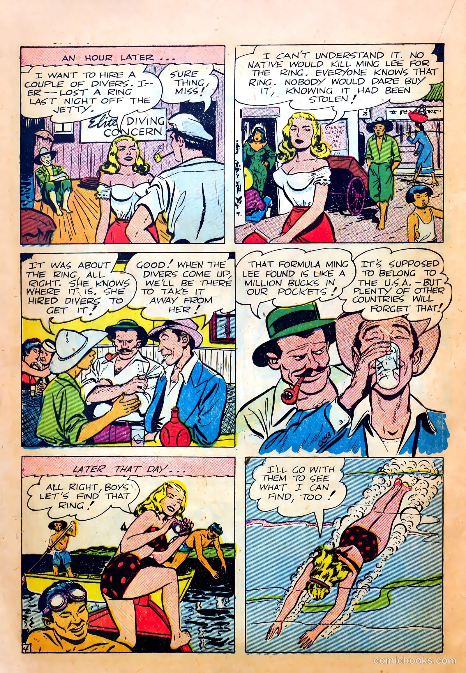 Undercover #5 (1952) — page 24 of 36