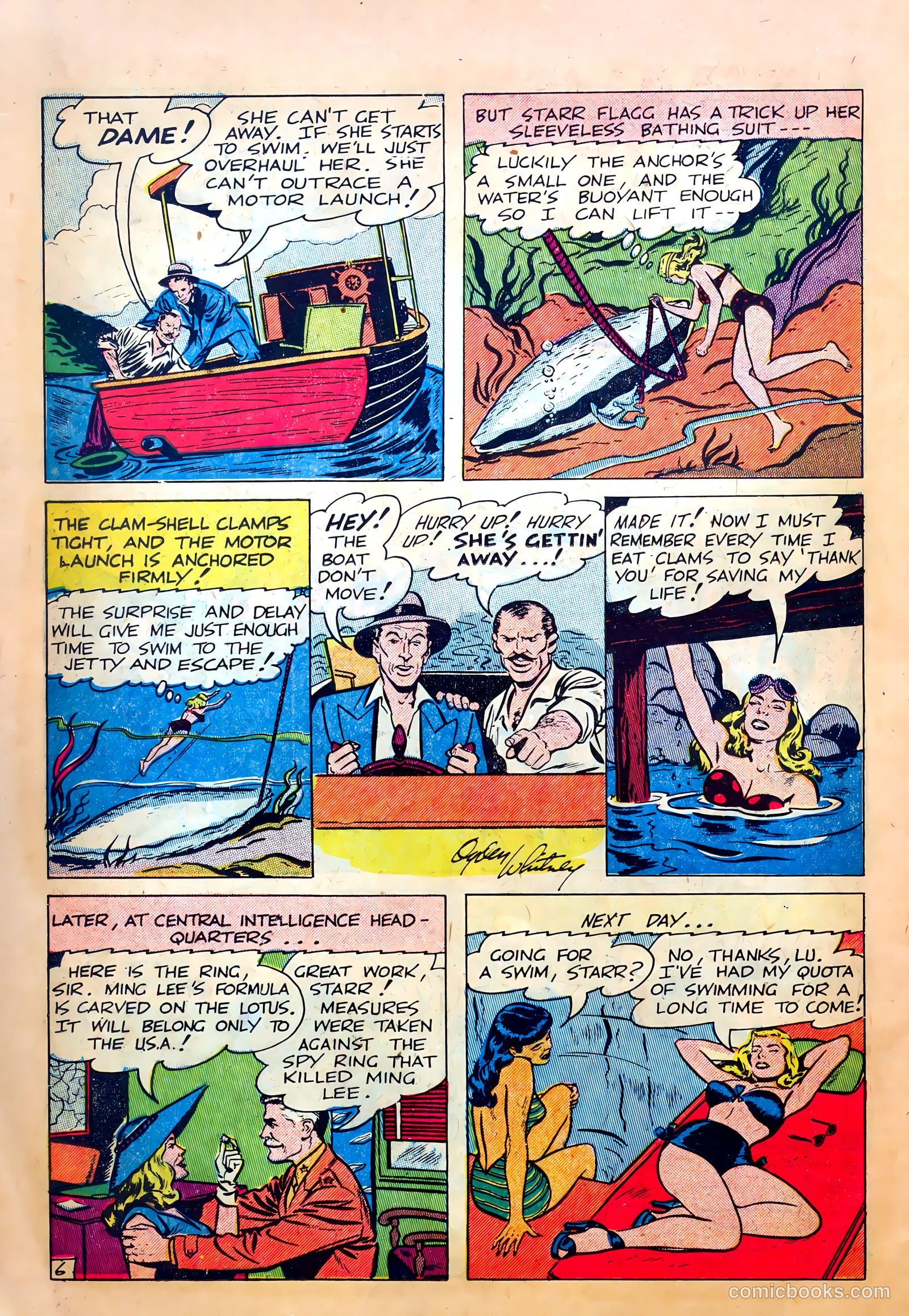 Undercover #5 (1952) — page 26 of 36