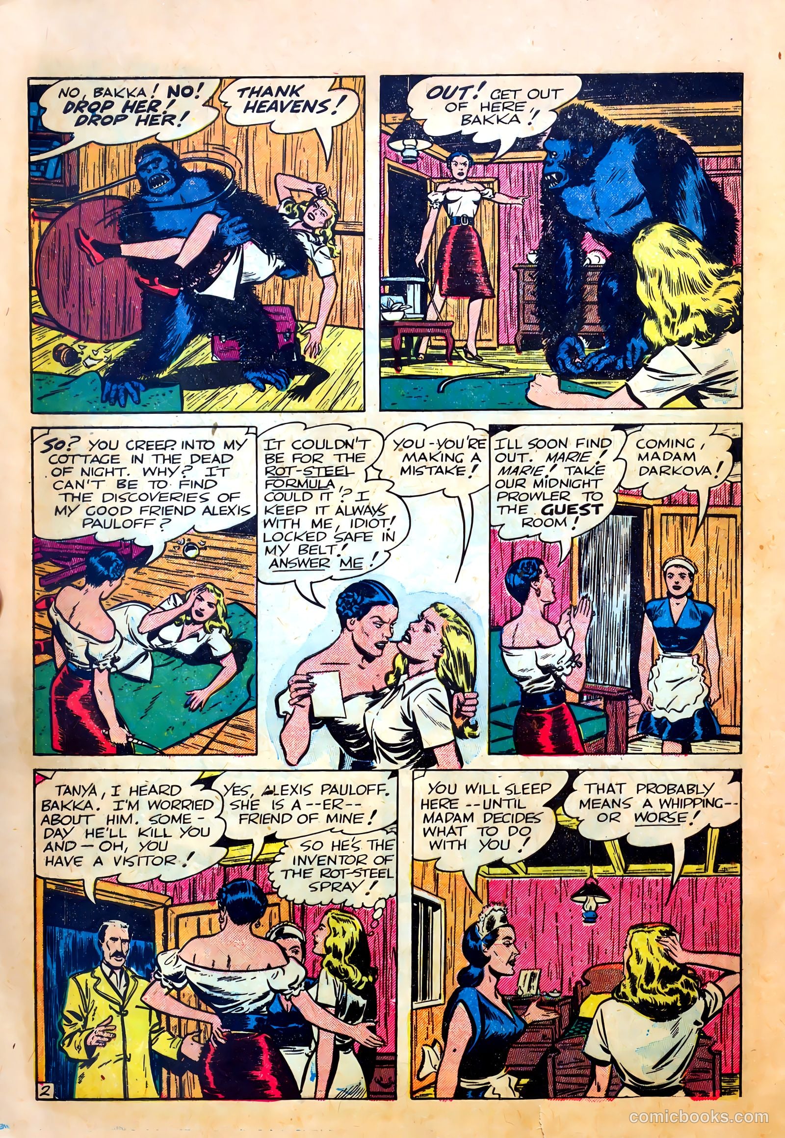 Undercover #5 (1952) — page 28 of 36