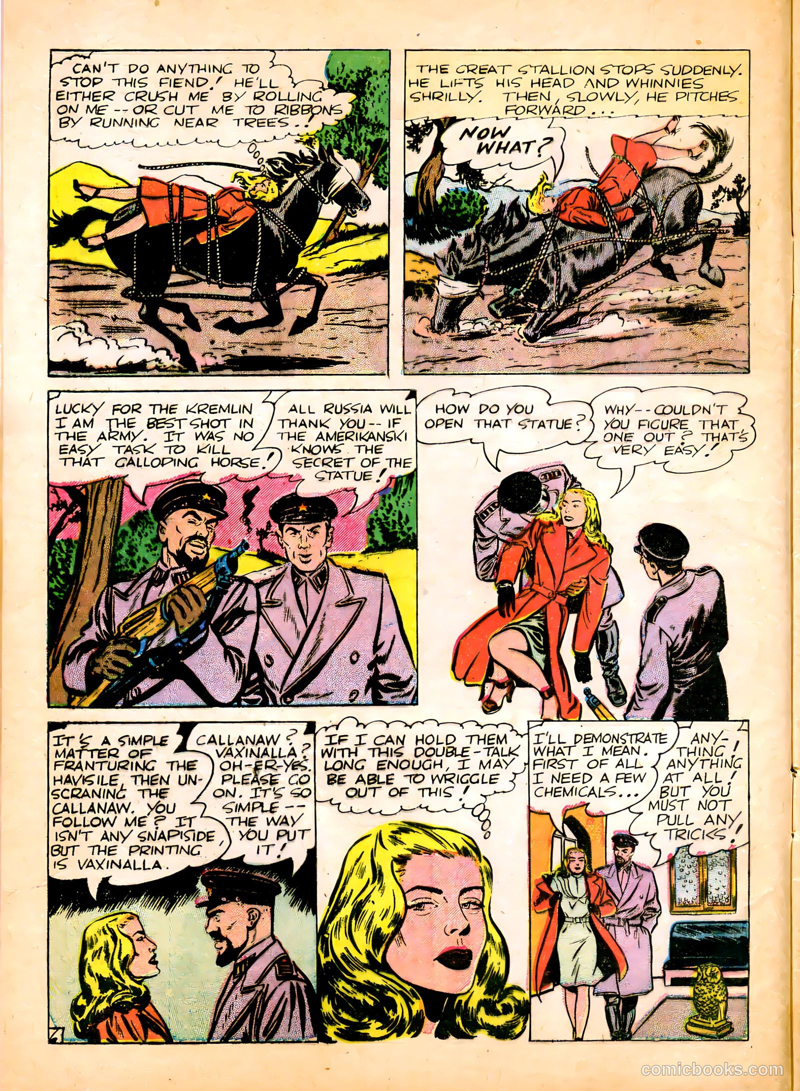 Undercover #6 (1953) — page 8 of 36