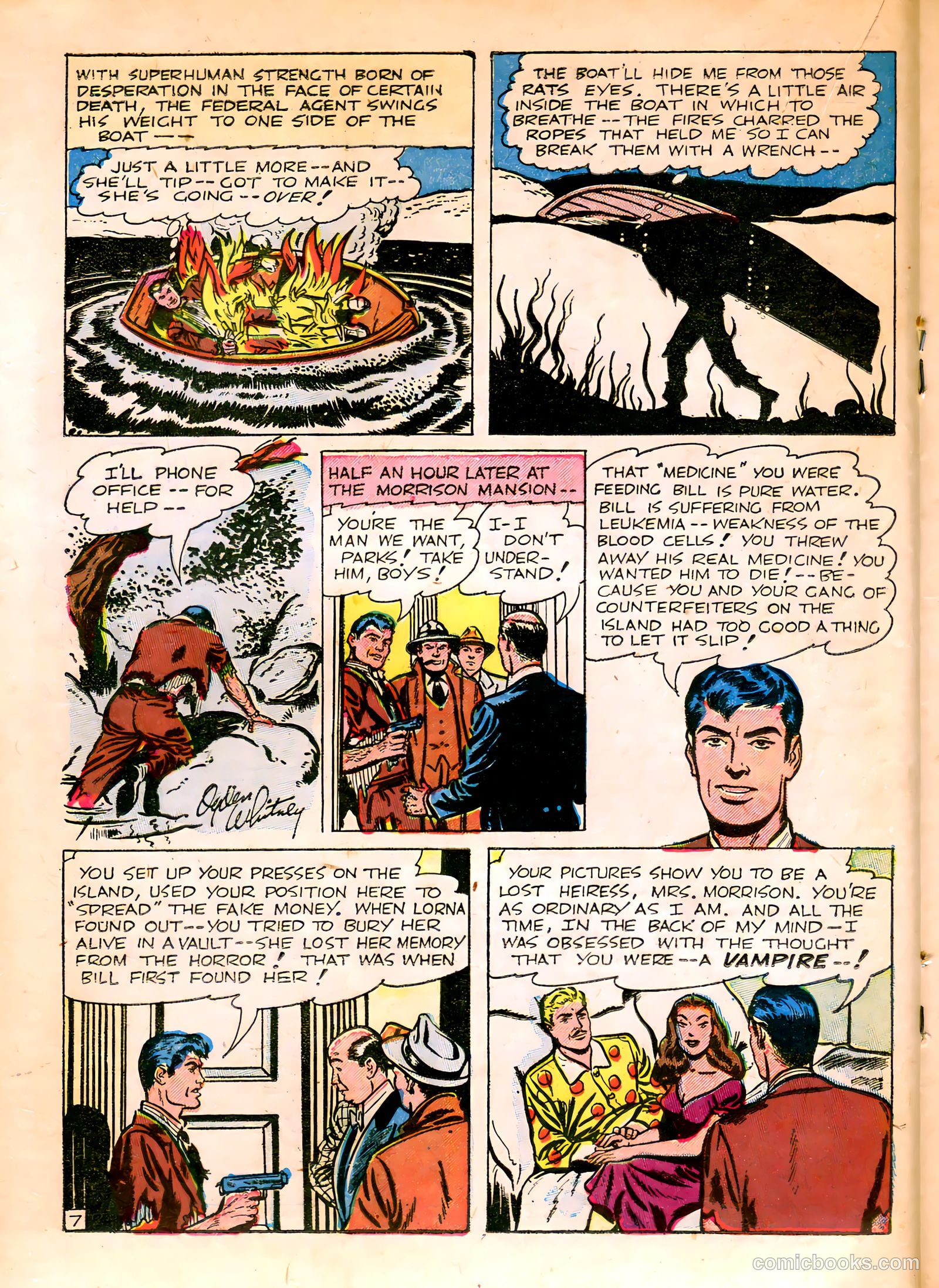 Undercover #6 (1953) — page 17 of 36