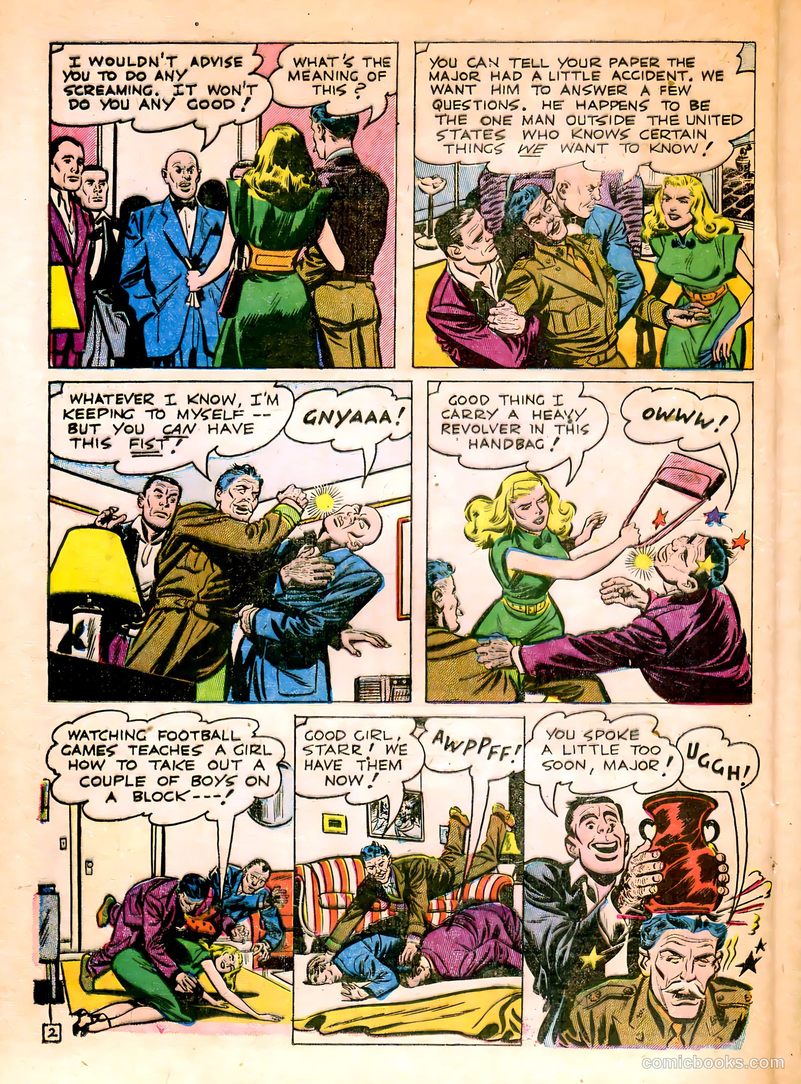 Undercover #6 (1953) — page 20 of 36
