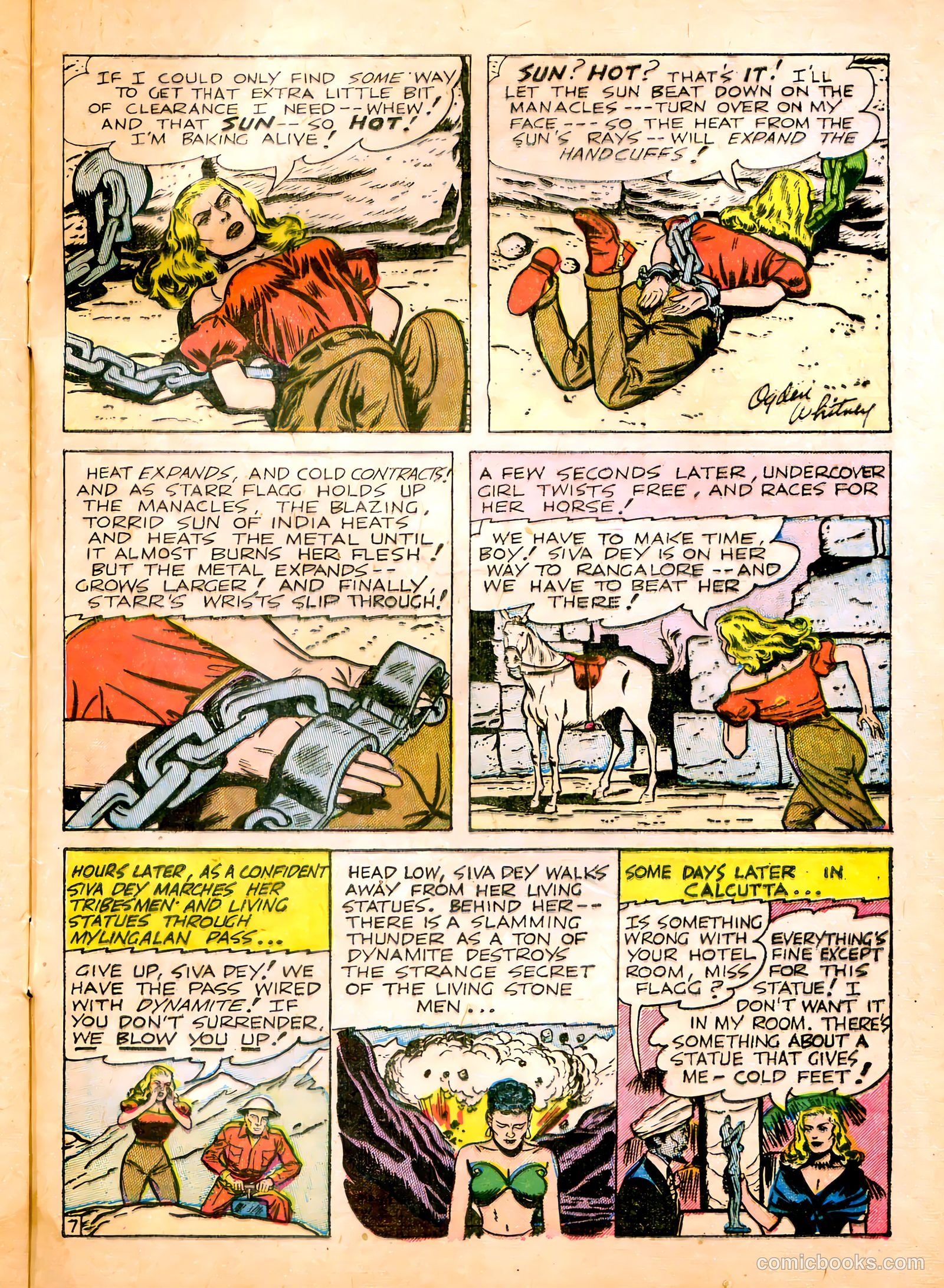 Undercover #6 (1953) — page 32 of 36