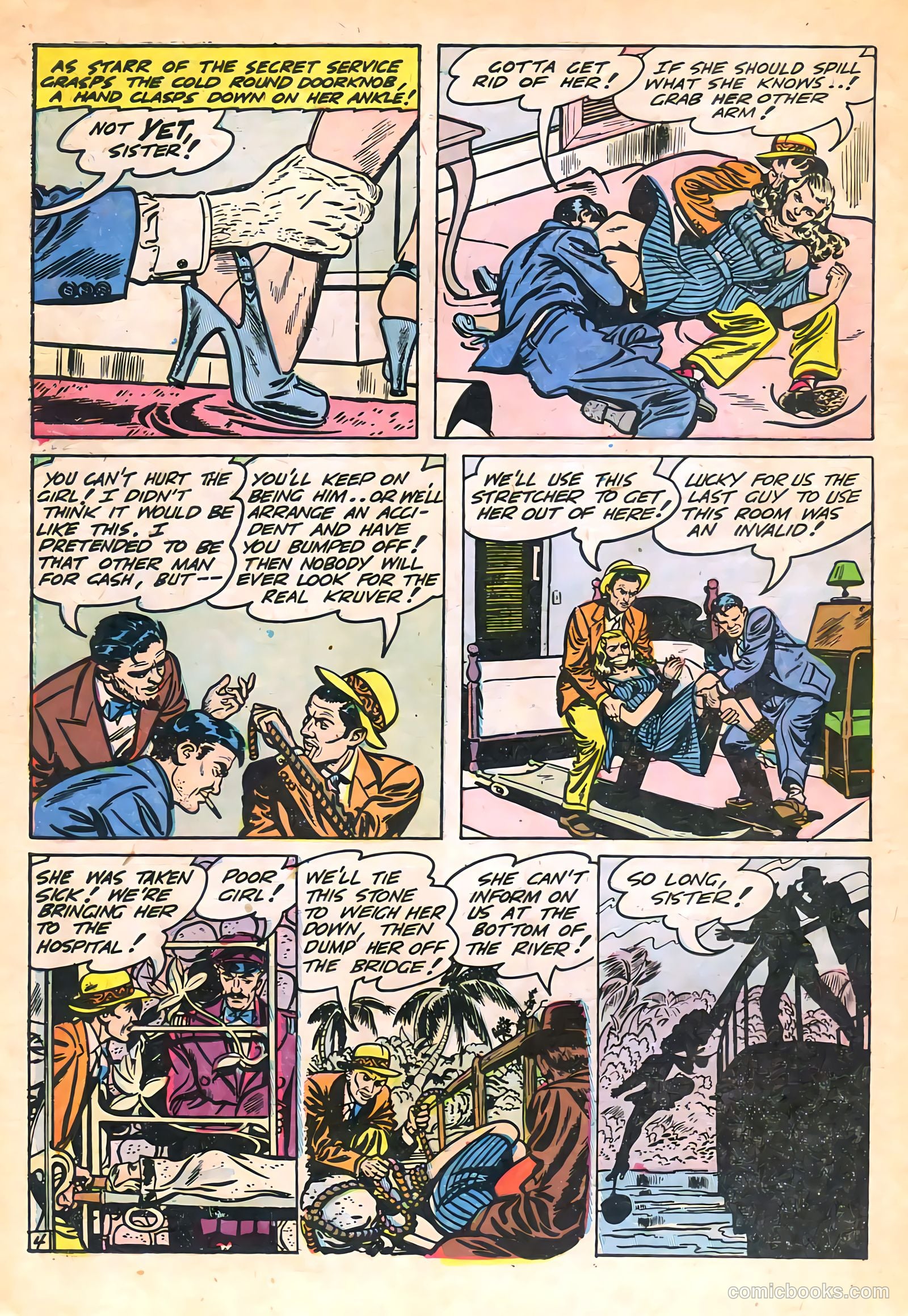 Undercover #7 (1954) — page 6 of 36