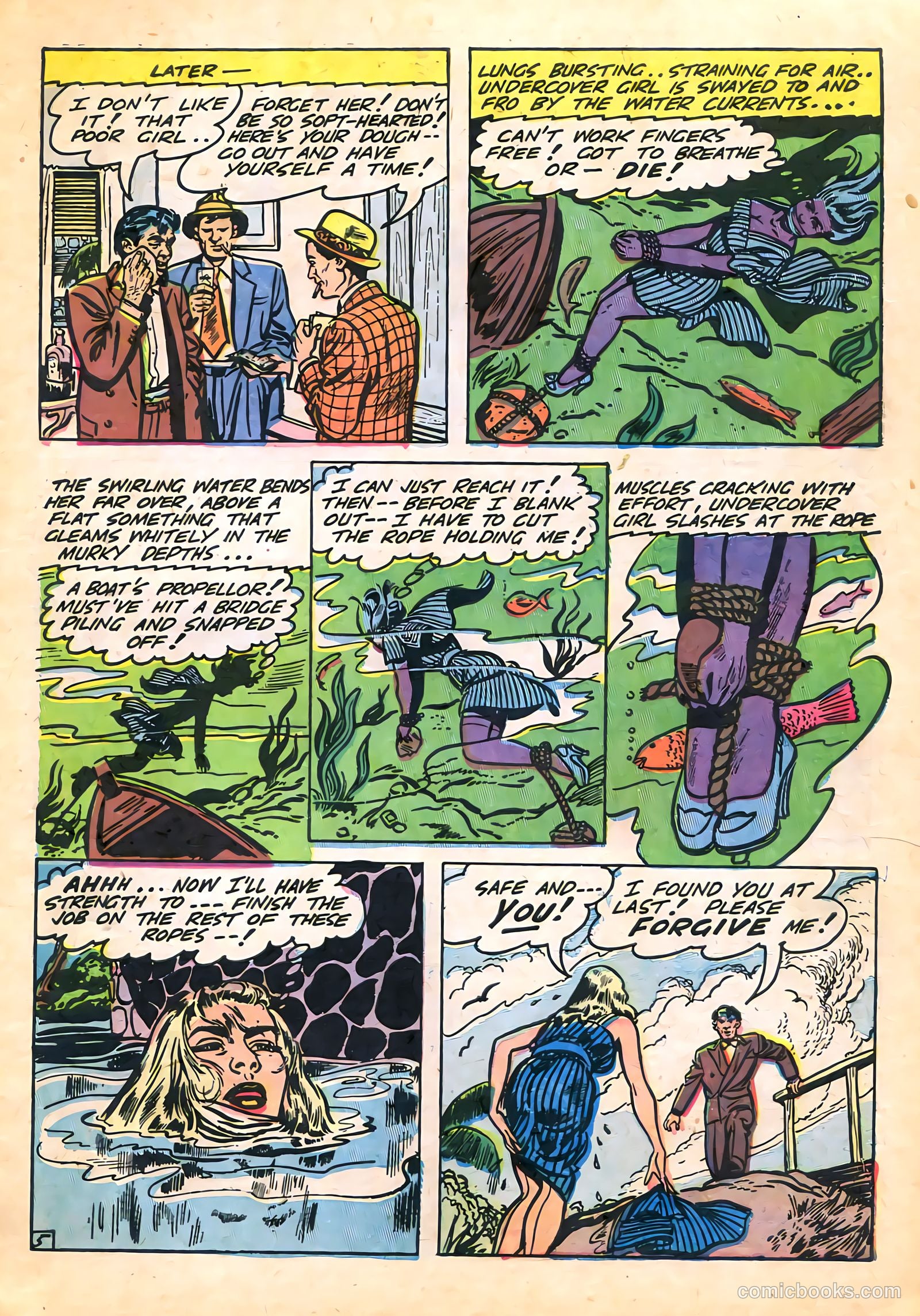 Undercover #7 (1954) — page 7 of 36