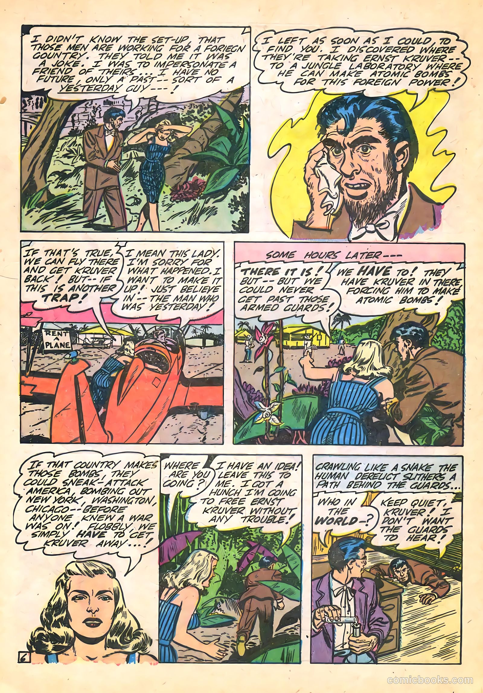 Undercover #7 (1954) — page 8 of 36