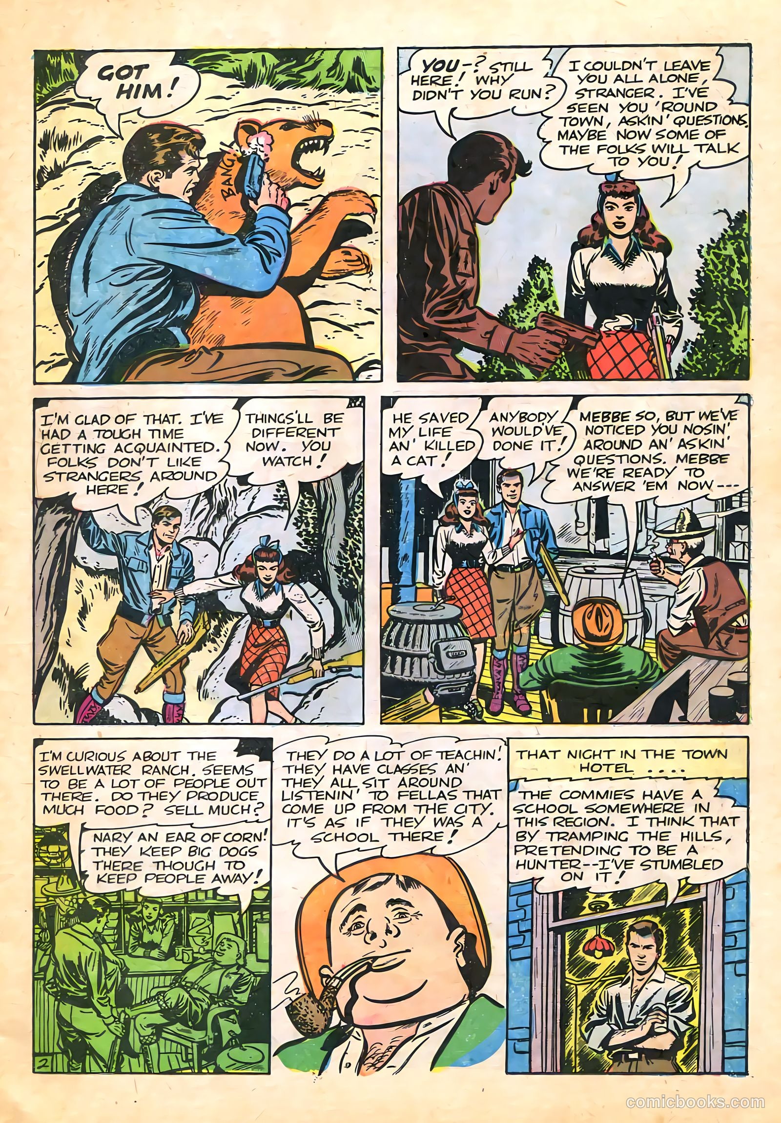 Undercover #7 (1954) — page 11 of 36