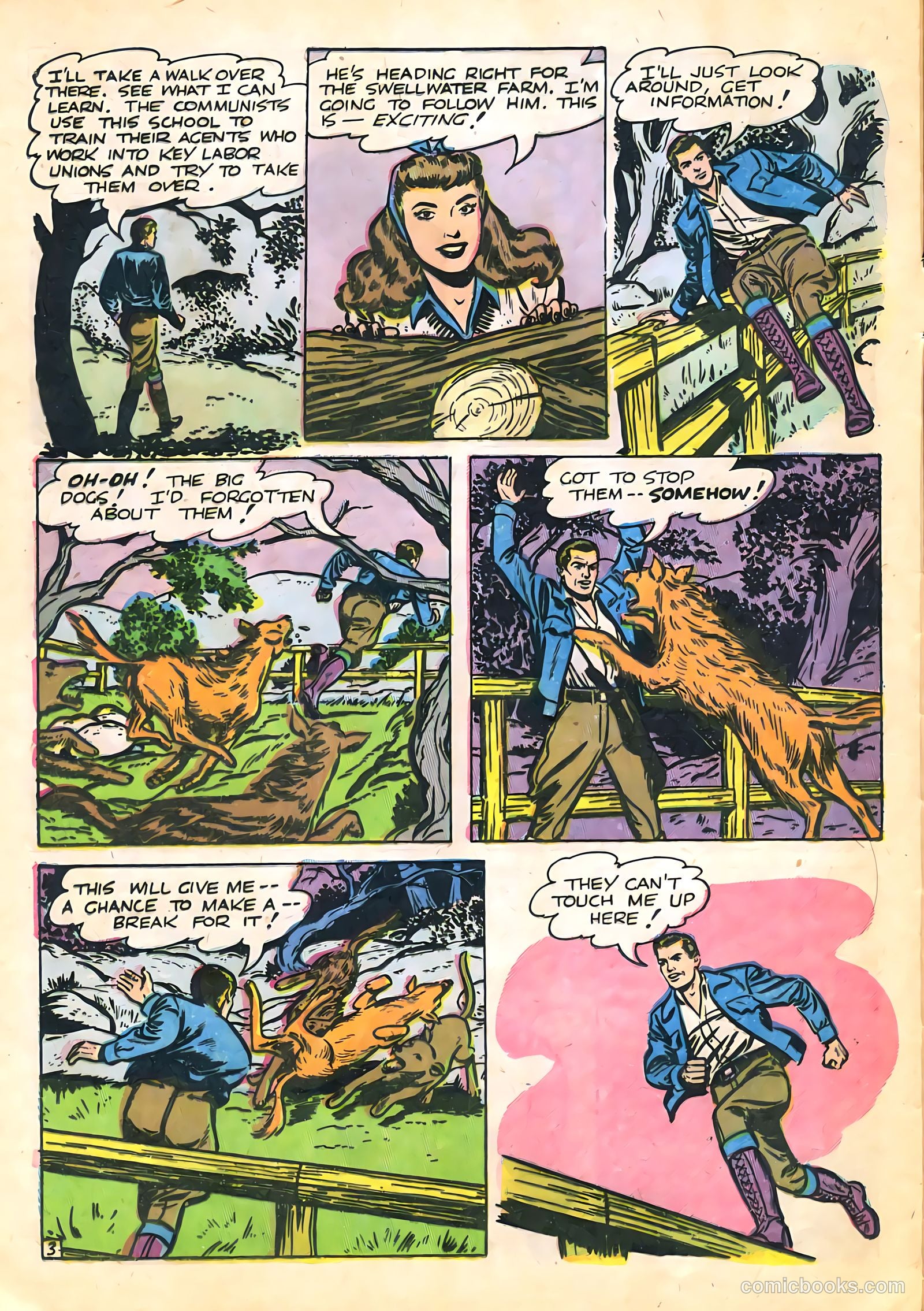 Undercover #7 (1954) — page 12 of 36