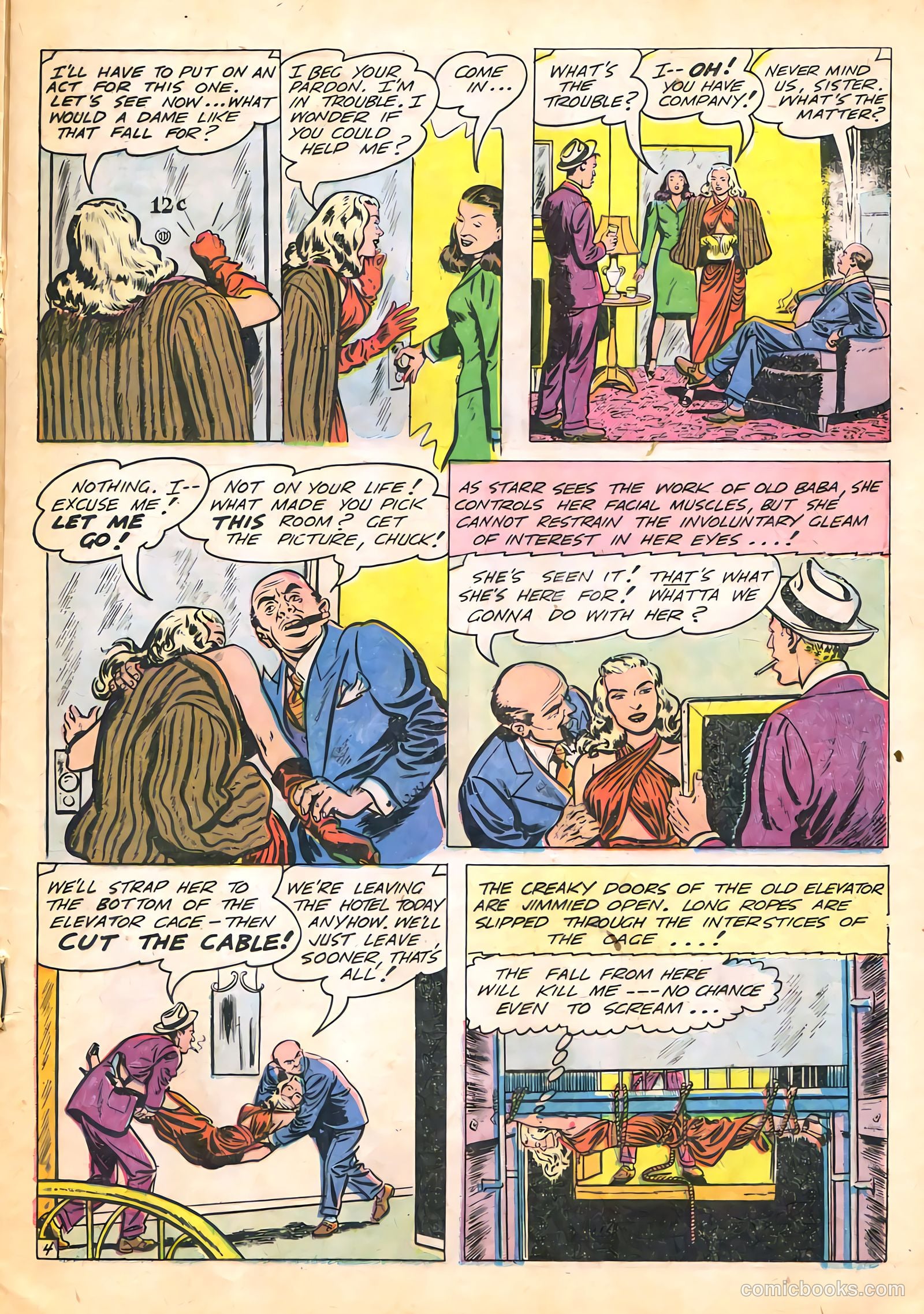 Undercover #7 (1954) — page 21 of 36