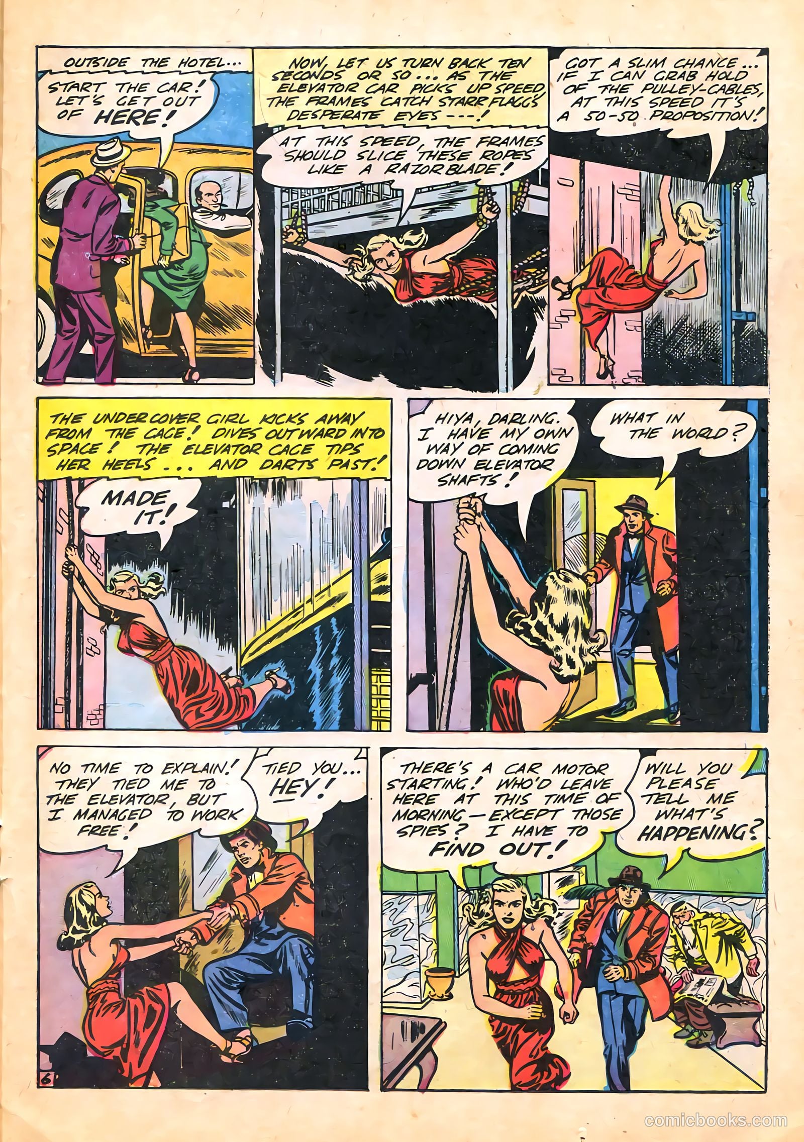 Undercover #7 (1954) — page 23 of 36