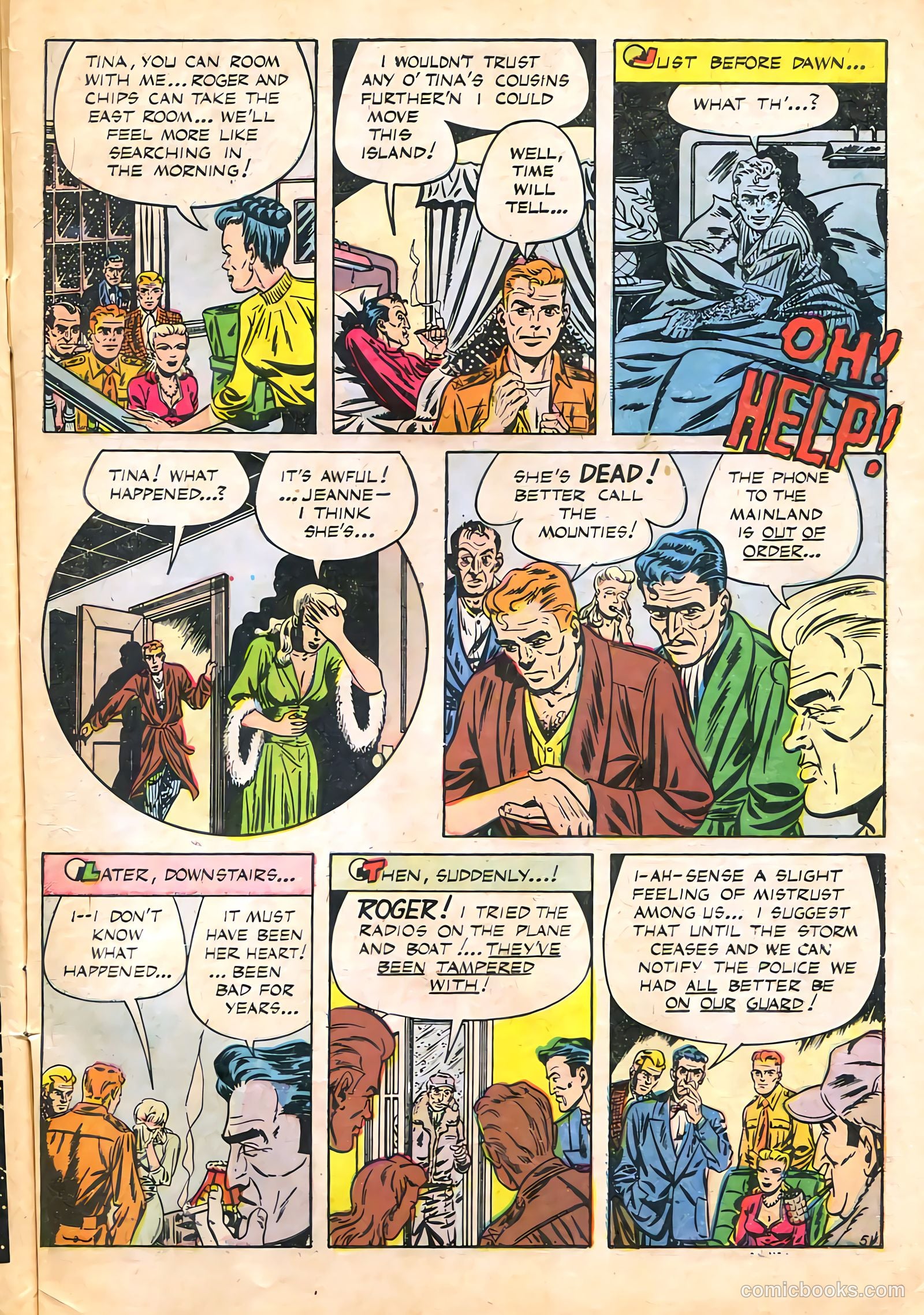 Undercover #7 (1954) — page 30 of 36