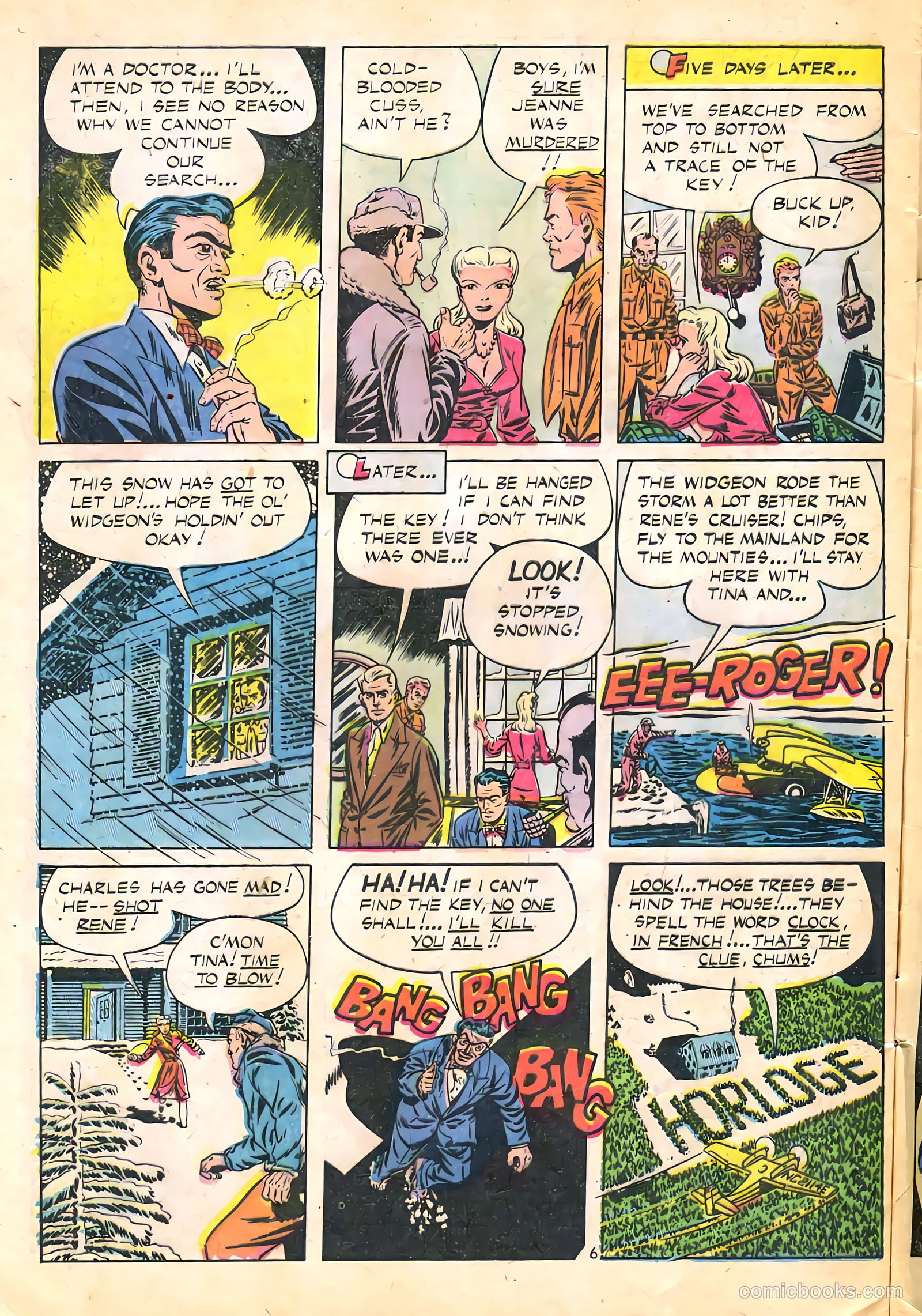 Undercover #7 (1954) — page 31 of 36