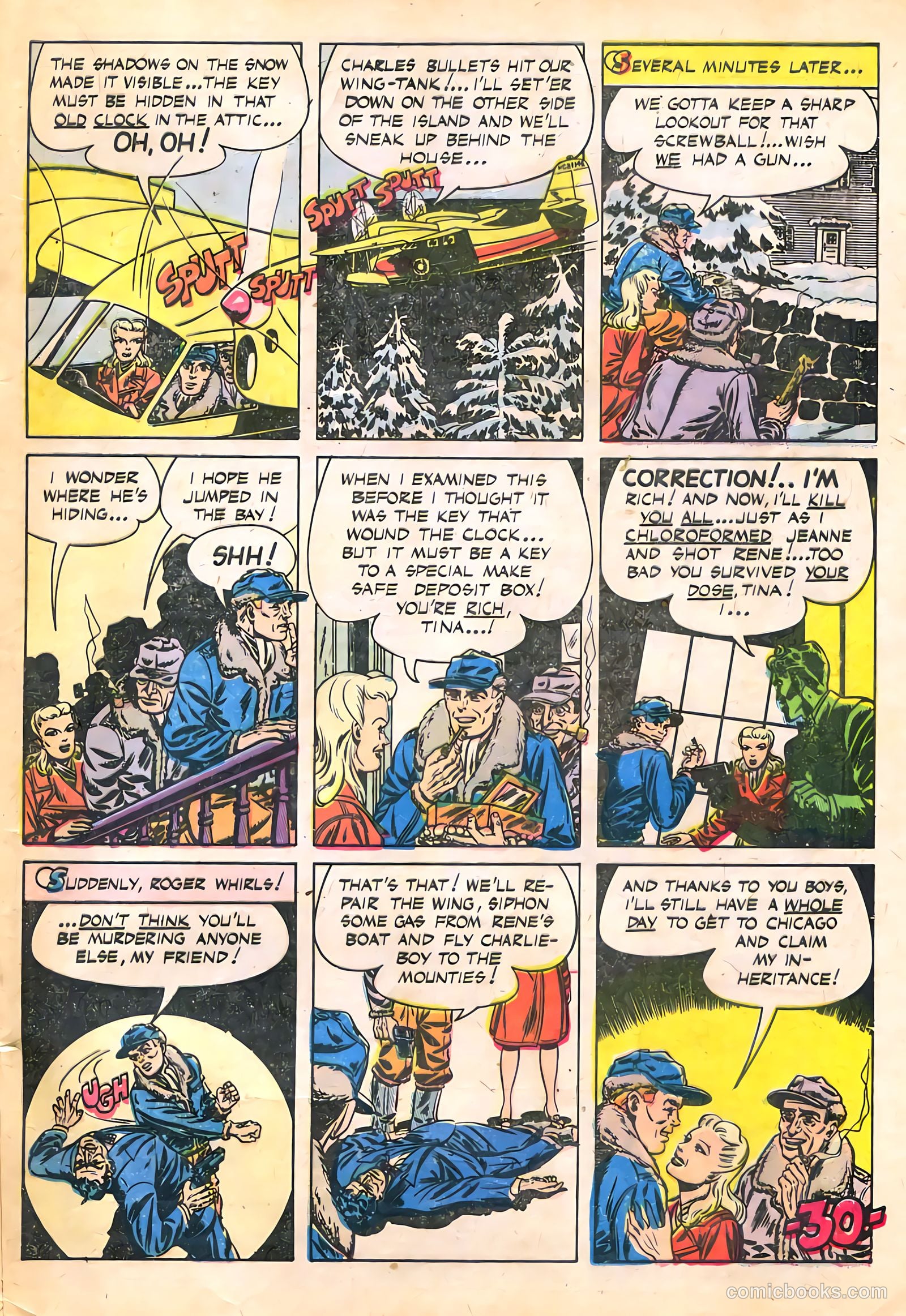Undercover #7 (1954) — page 32 of 36
