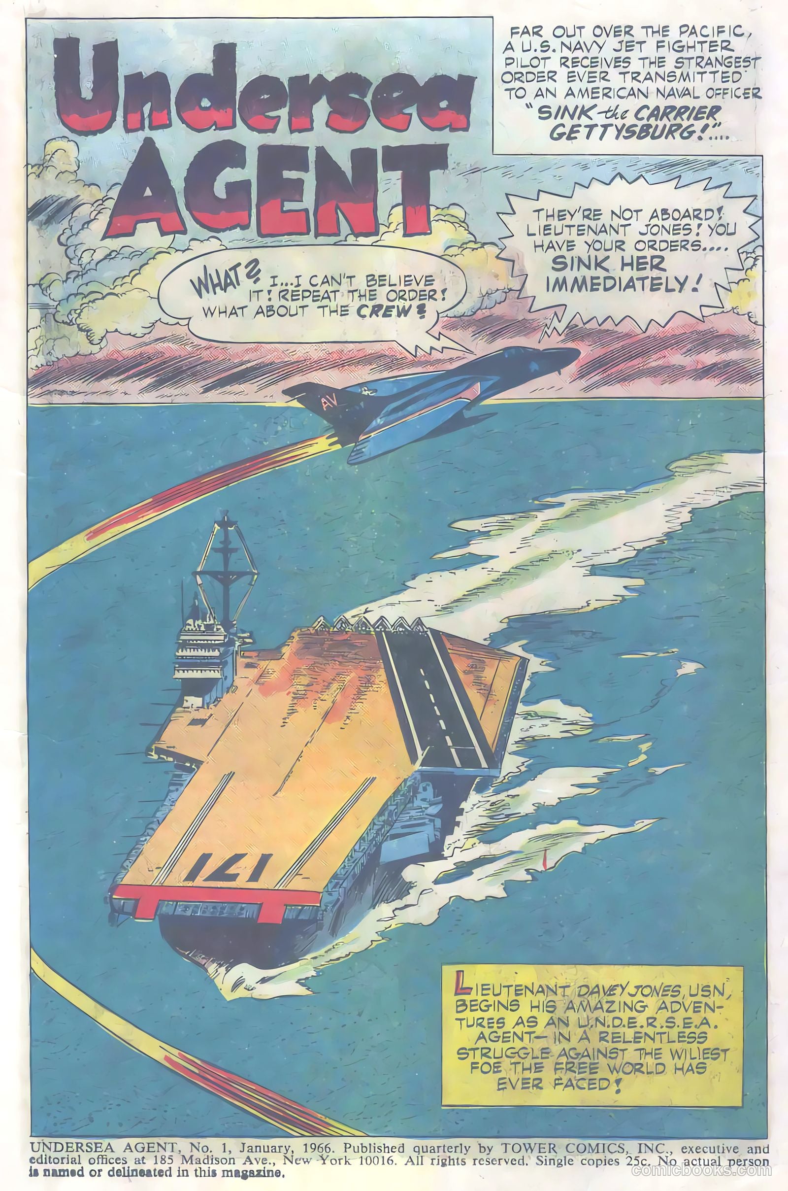 Undersea Agent #1 (1966) — page 3 of 68