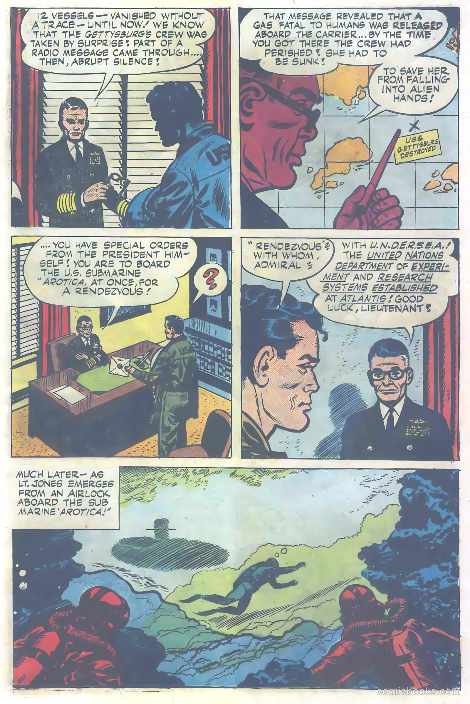 Undersea Agent #1 (1966) — page 5 of 68