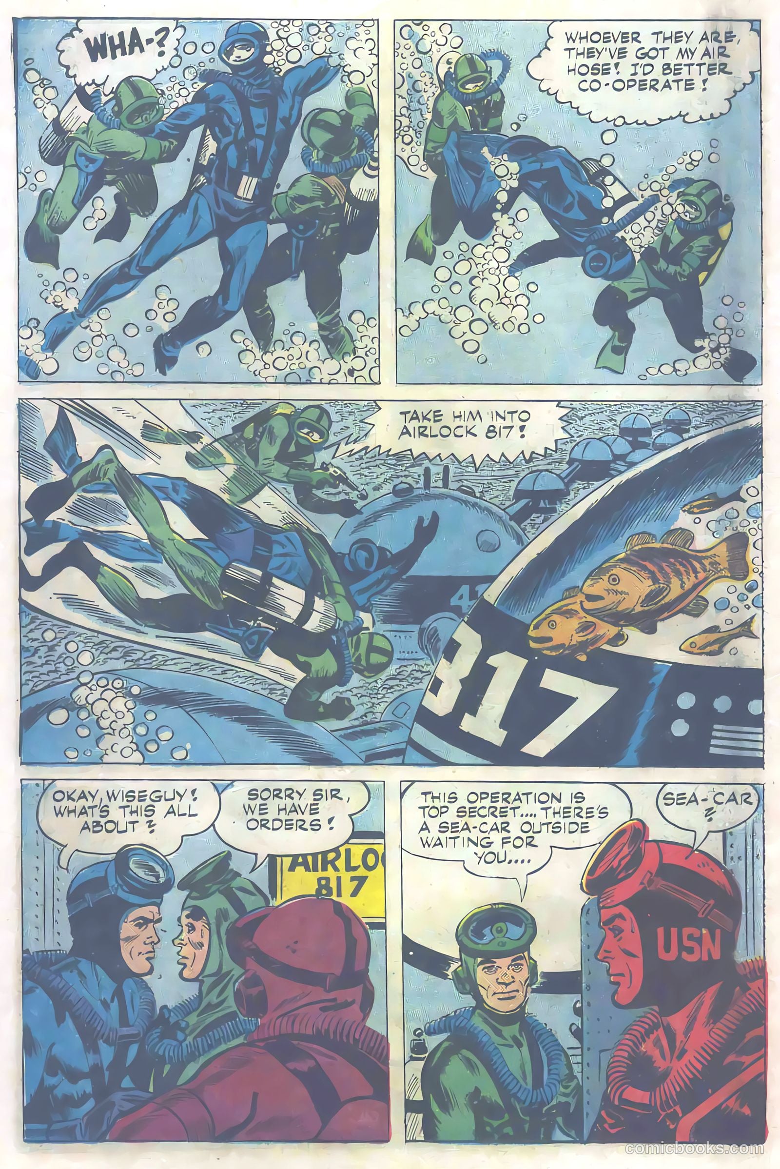 Undersea Agent #1 (1966) — page 6 of 68
