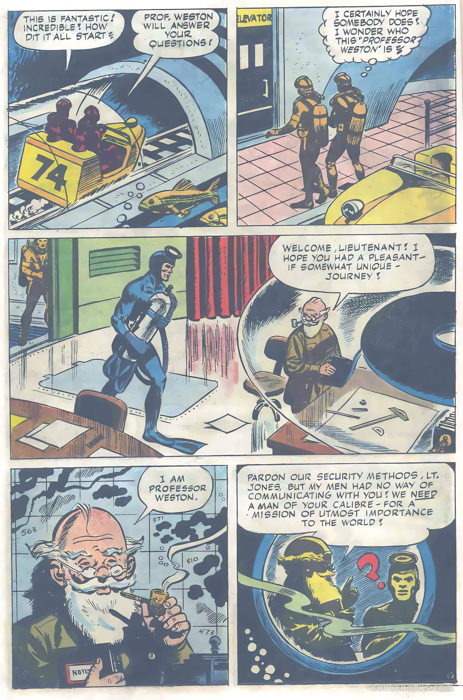 Undersea Agent #1 (1966) — page 8 of 68