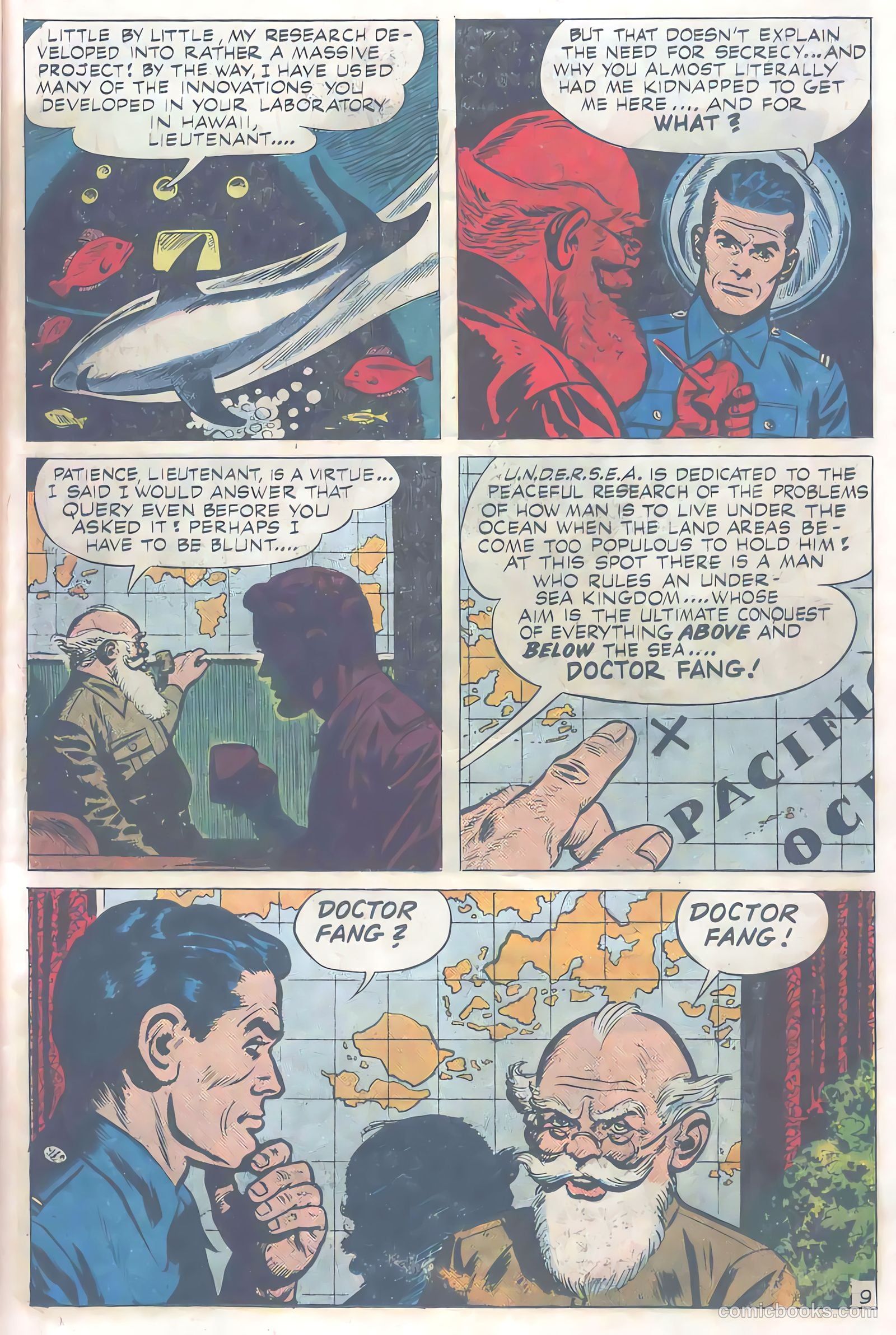 Undersea Agent #1 (1966) — page 11 of 68