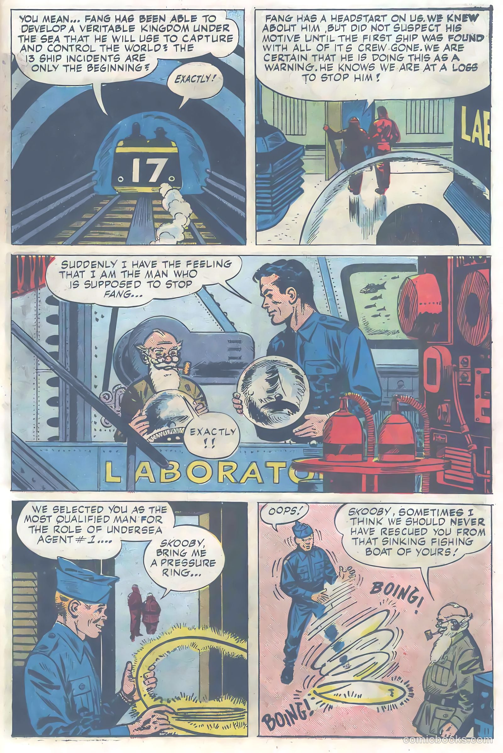 Undersea Agent #1 (1966) — page 13 of 68
