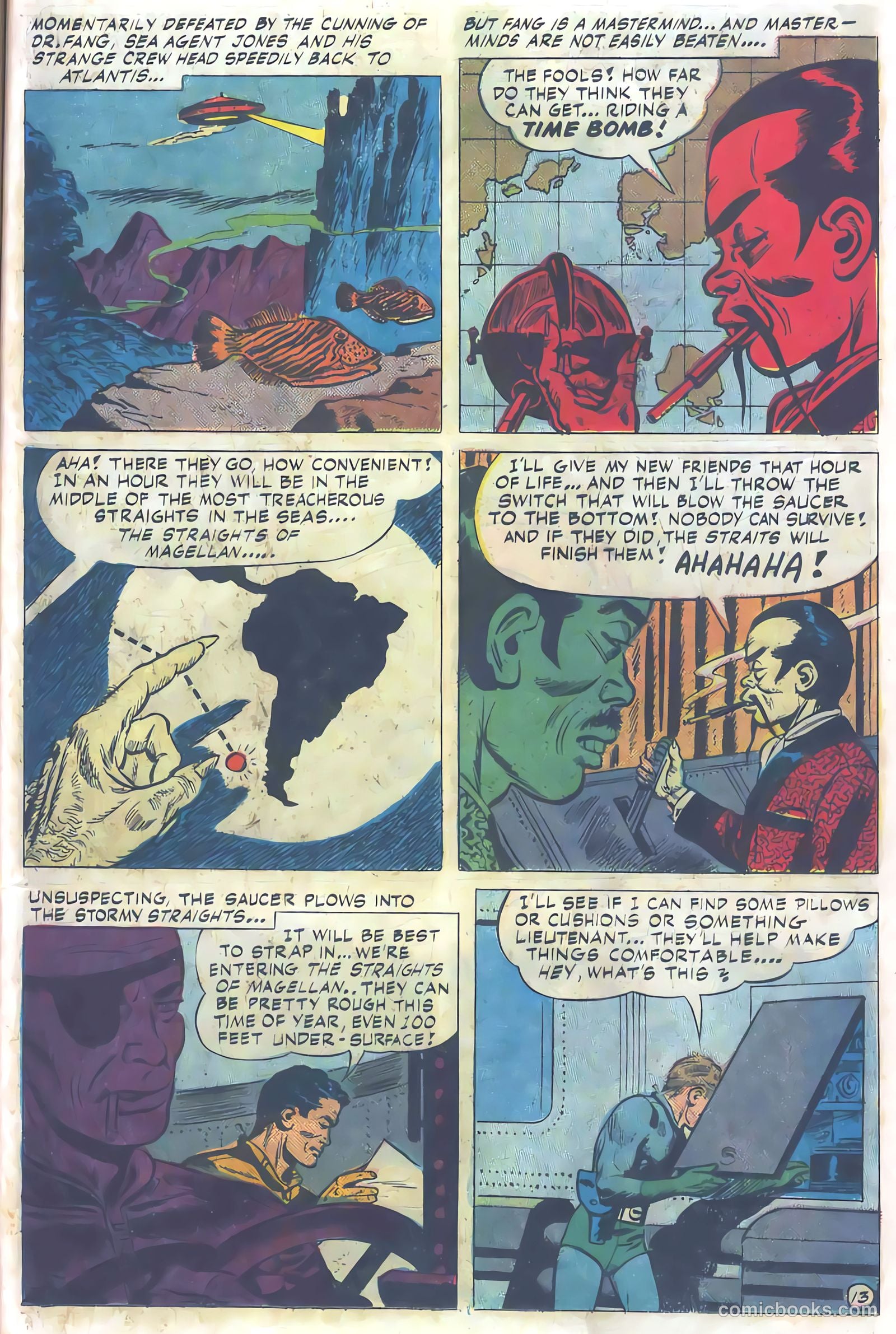 Undersea Agent #1 (1966) — page 47 of 68