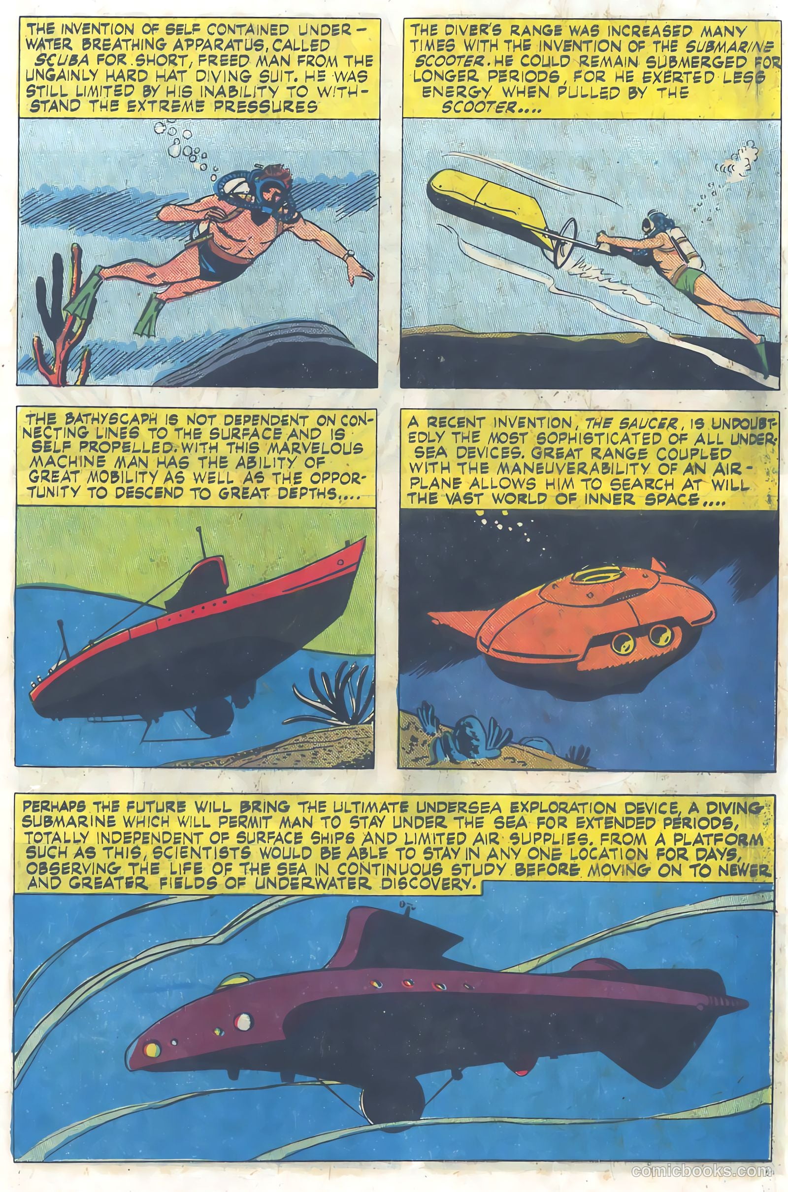 Undersea Agent #1 (1966) — page 54 of 68