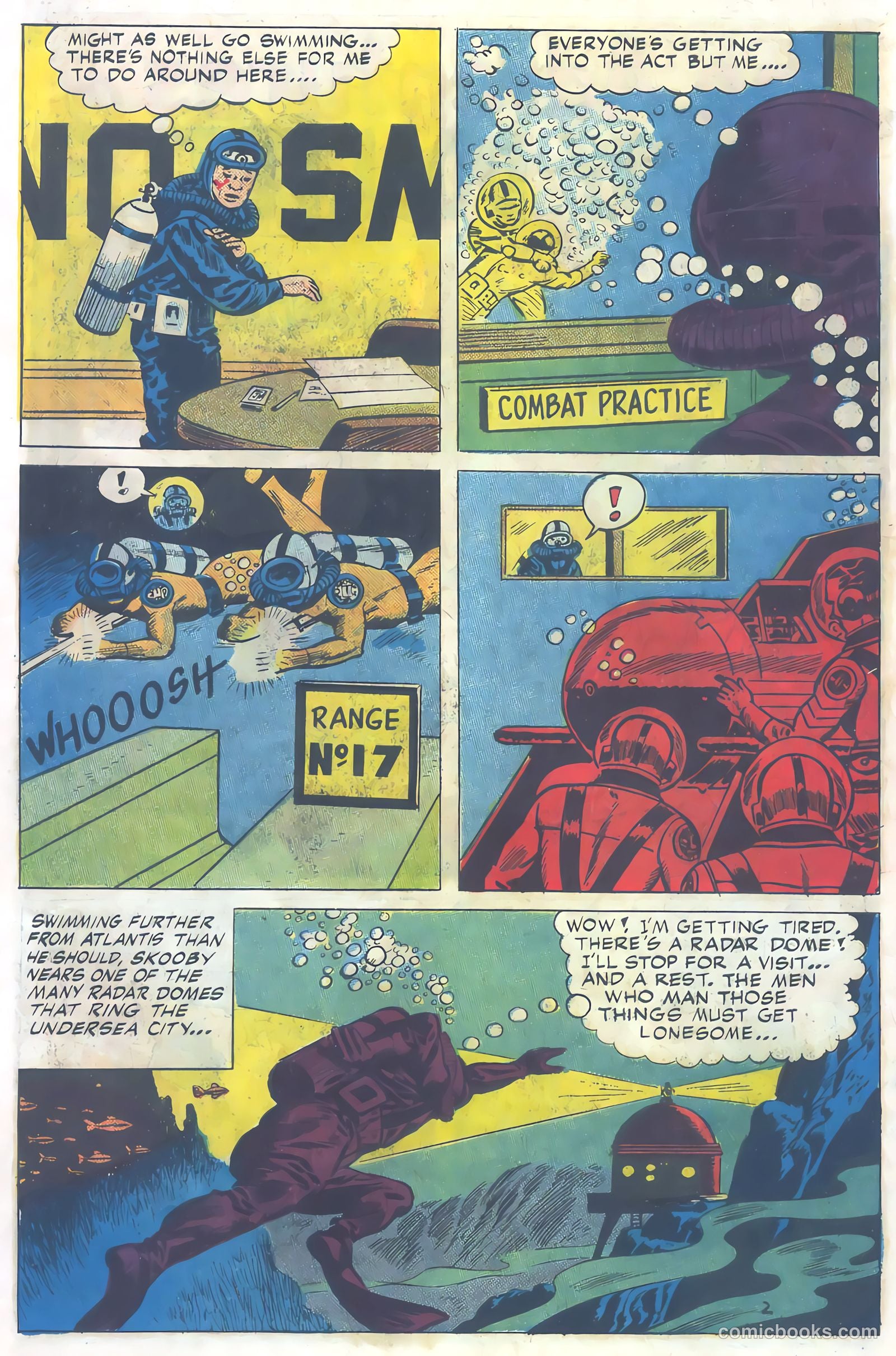 Undersea Agent #1 (1966) — page 58 of 68