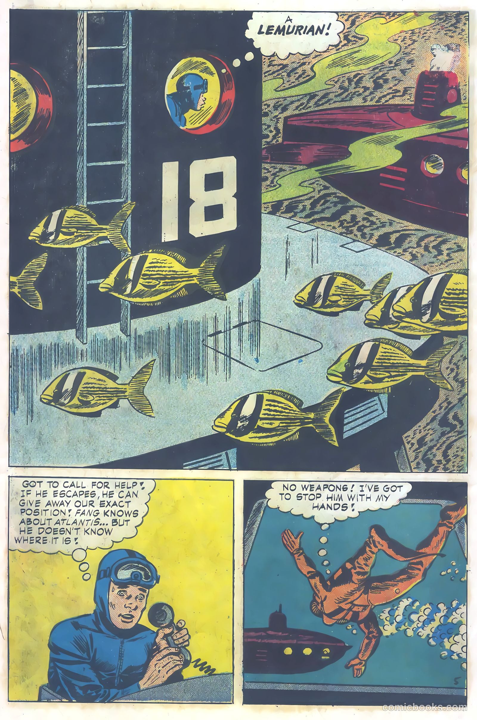 Undersea Agent #1 (1966) — page 61 of 68