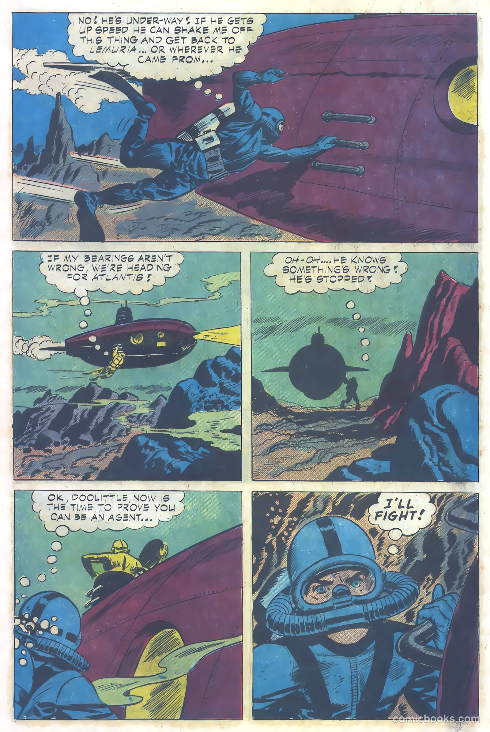 Undersea Agent #1 (1966) — page 62 of 68