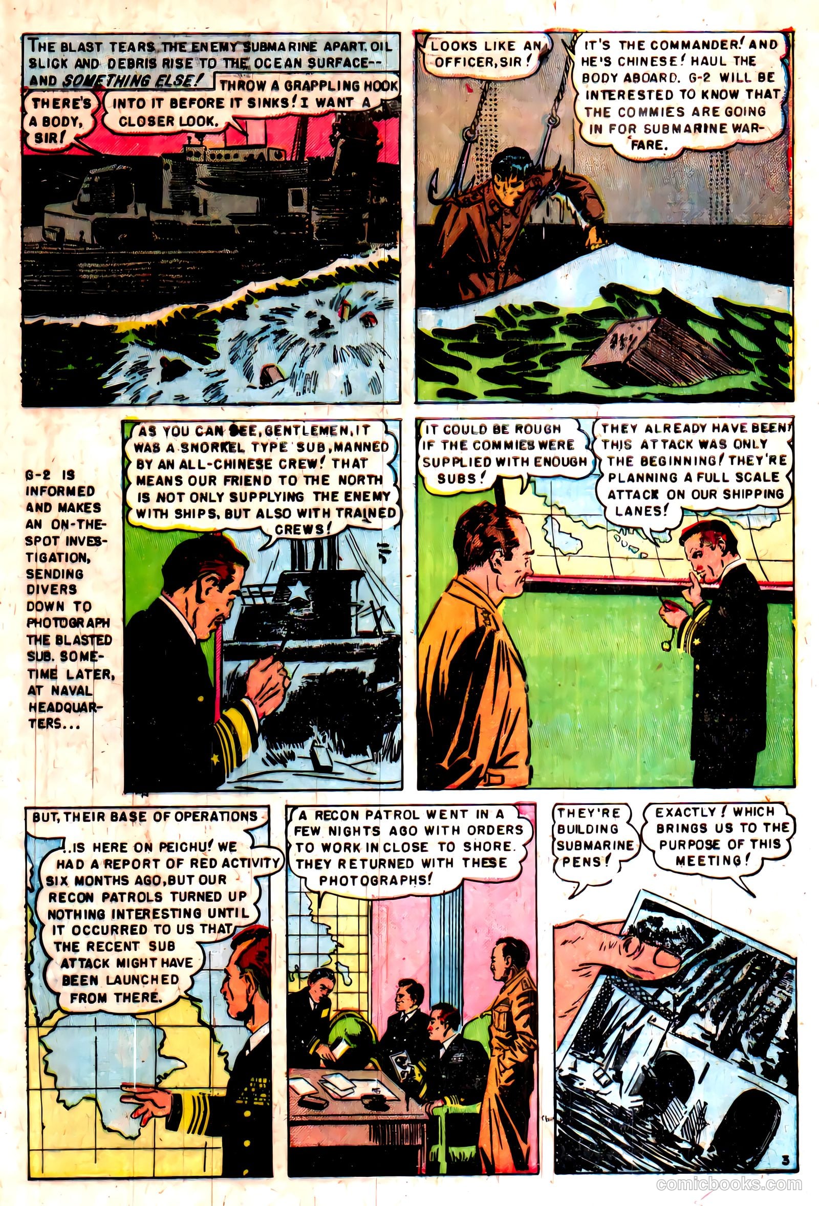 Undersea Commandos #2 (1958) — page 5 of 36