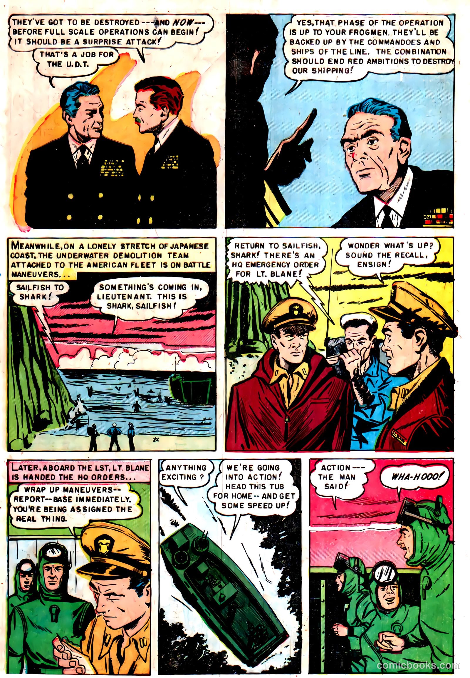 Undersea Commandos #2 (1958) — page 6 of 36