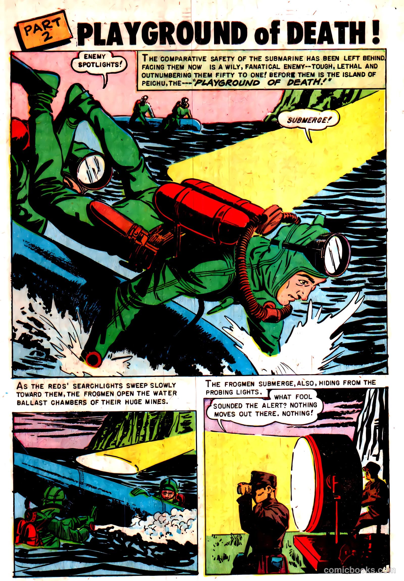 Undersea Commandos #2 (1958) — page 10 of 36