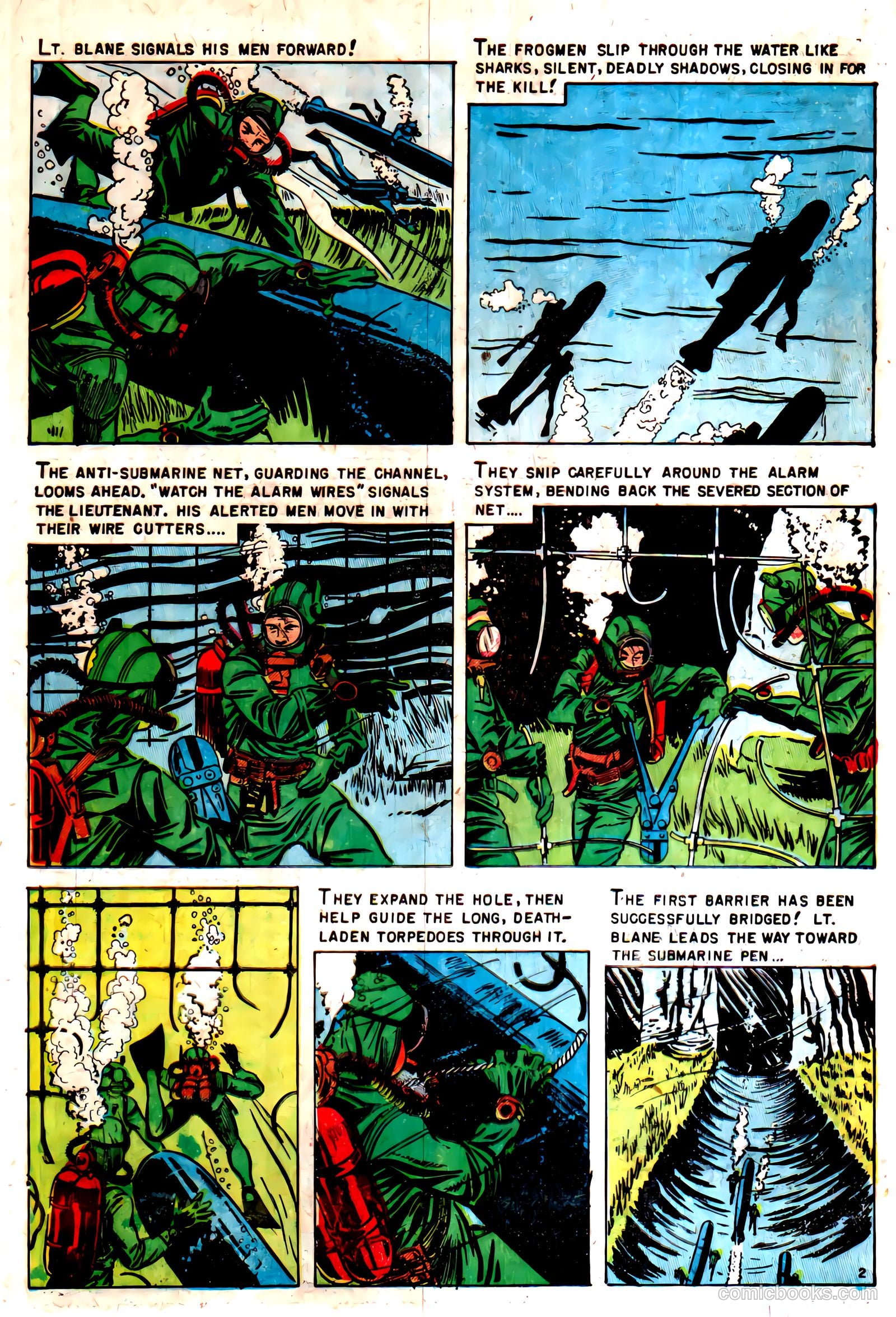 Undersea Commandos #2 (1958) — page 11 of 36