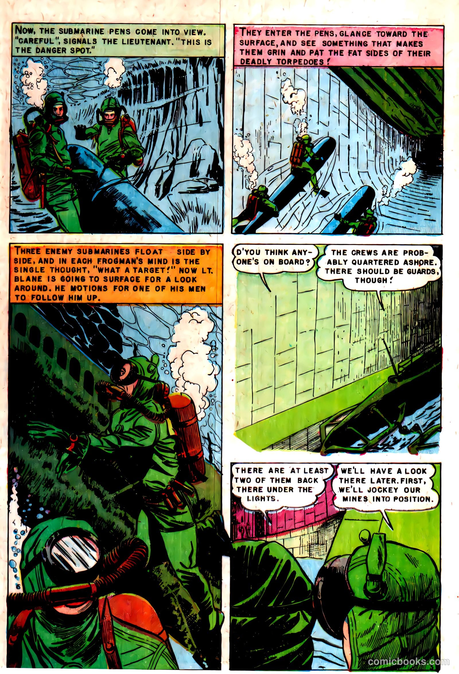 Undersea Commandos #2 (1958) — page 12 of 36