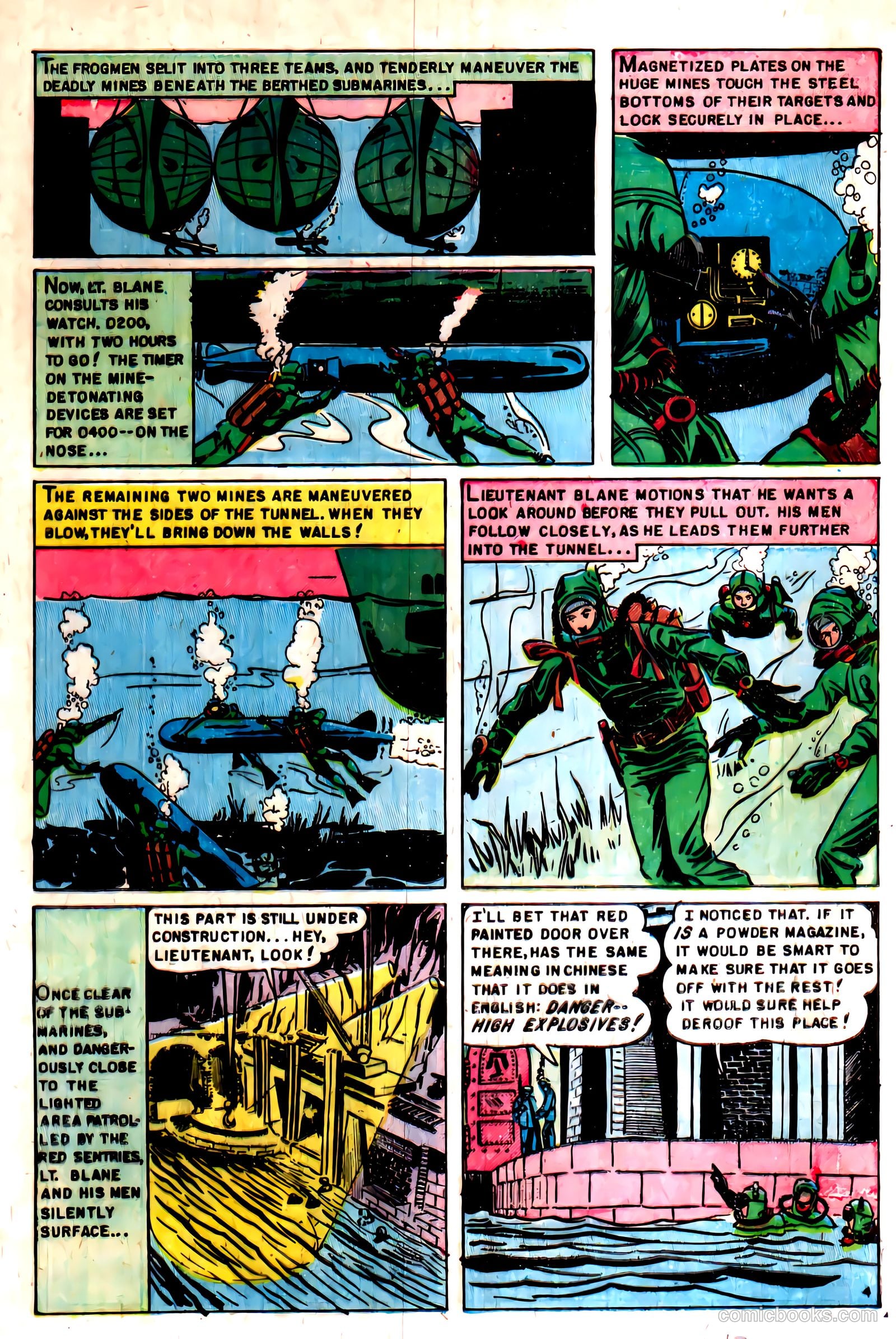Undersea Commandos #2 (1958) — page 13 of 36