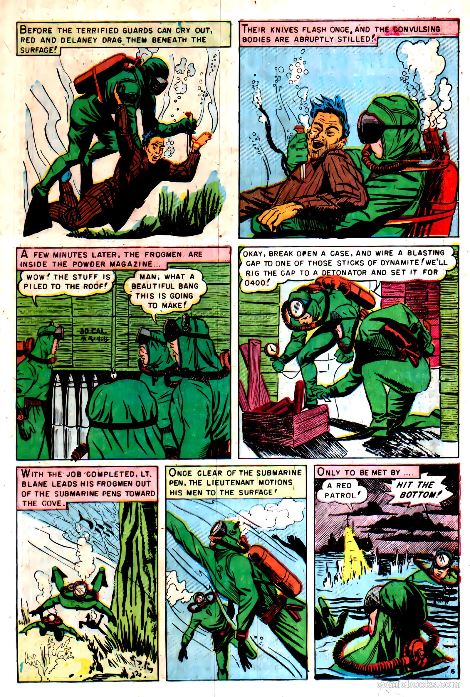 Undersea Commandos #2 (1958) — page 15 of 36