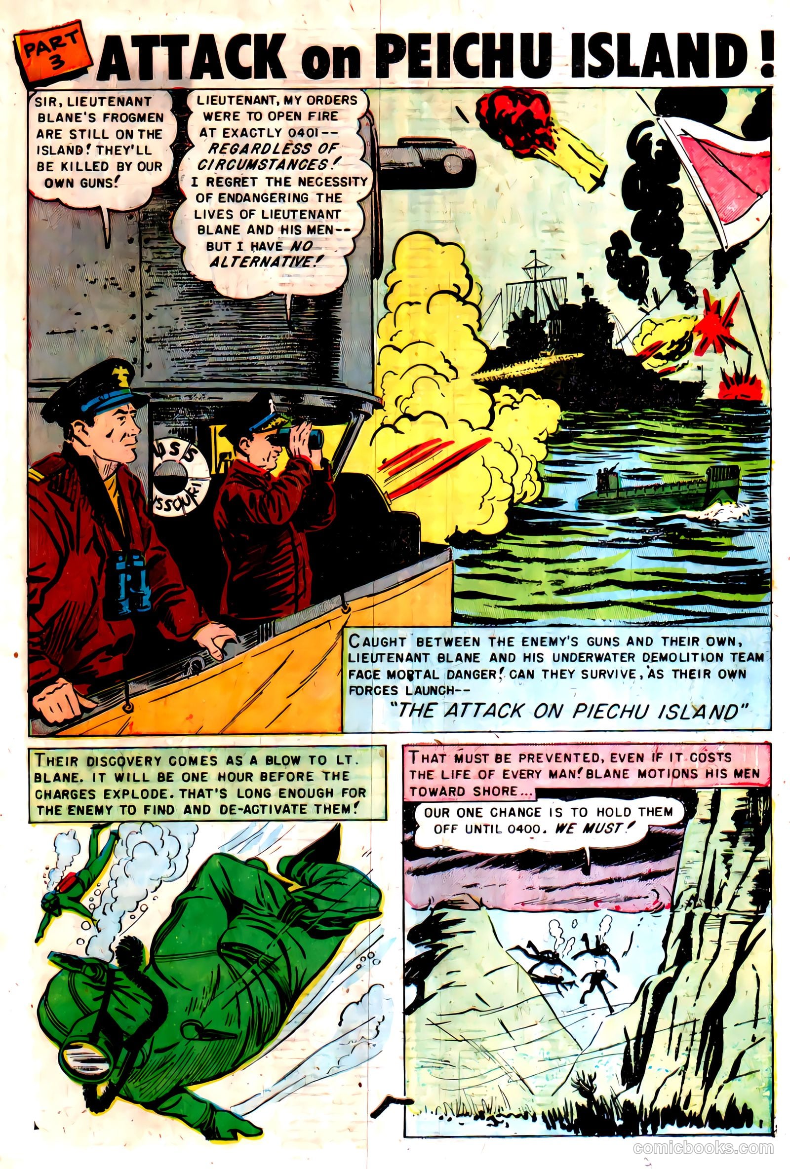 Undersea Commandos #2 (1958) — page 19 of 36